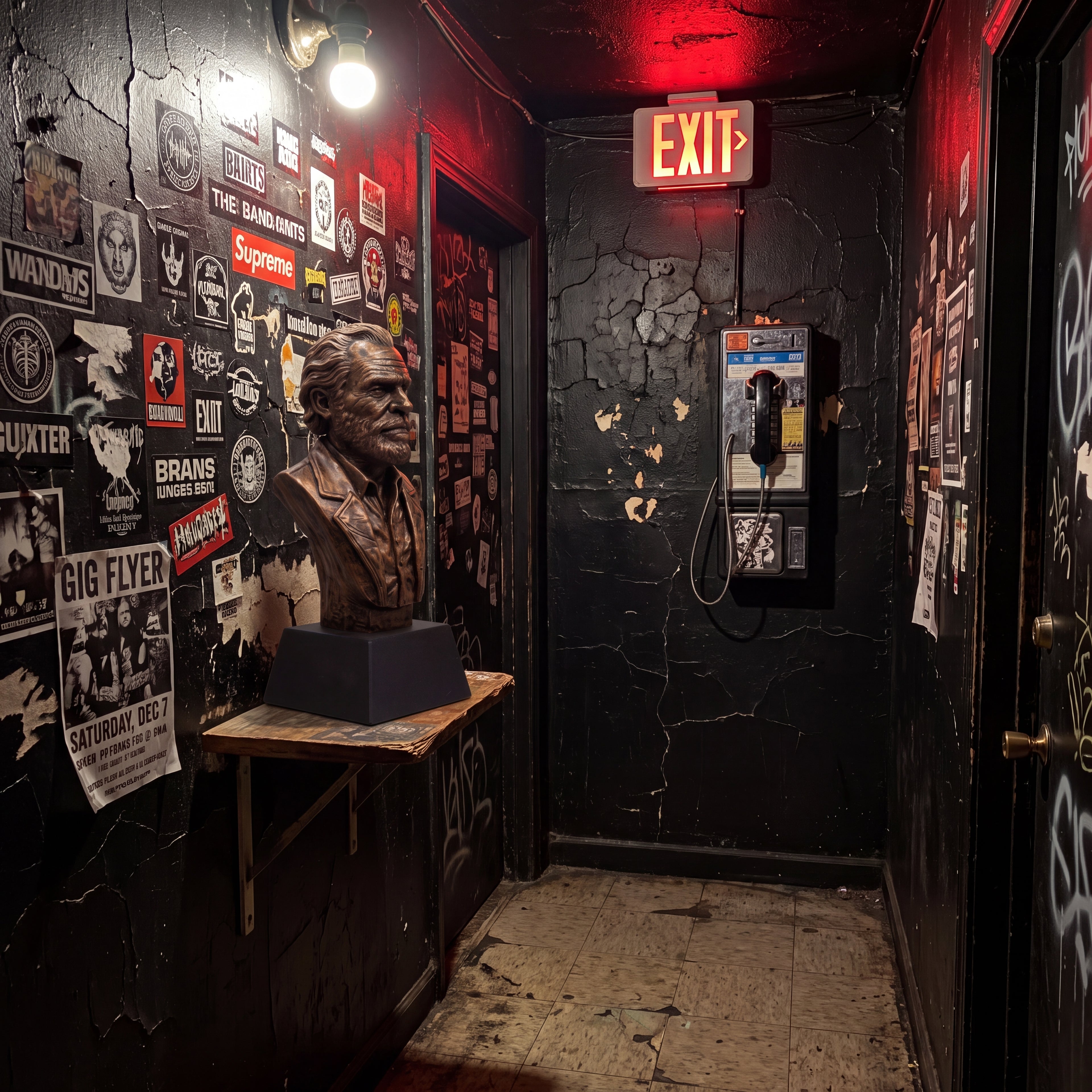 Charles Bukowski Bust