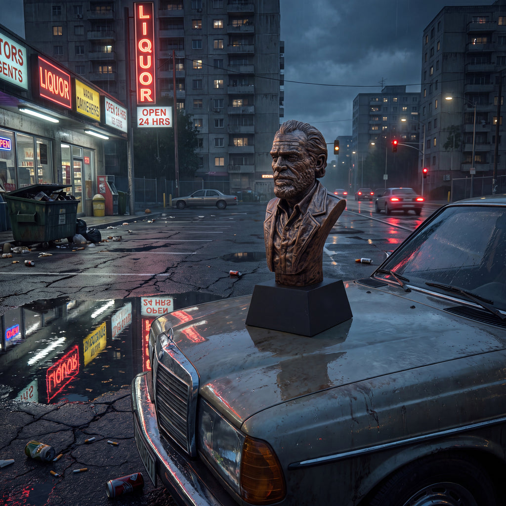 Charles Bukowski Bust