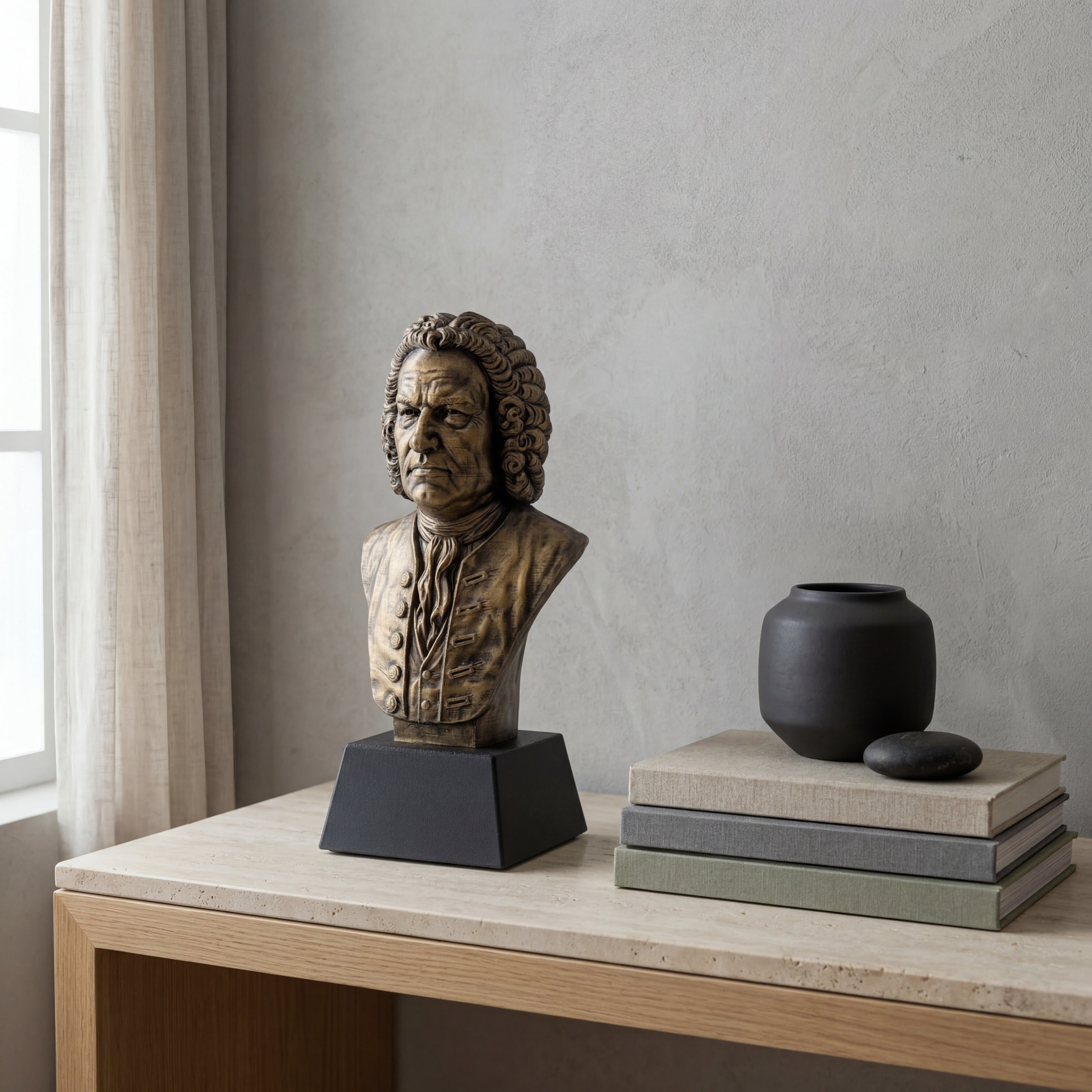 Johann Sebastian Bach Bust