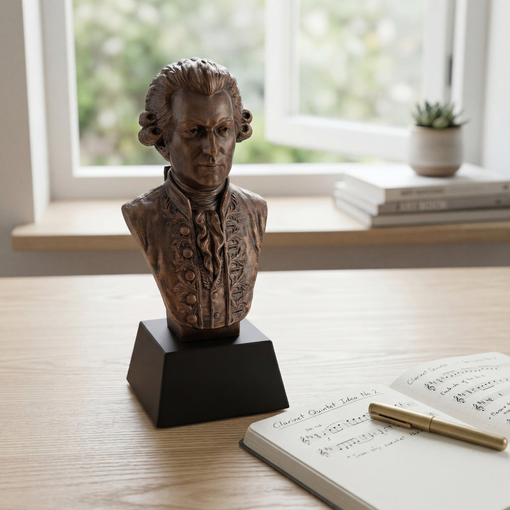 Wolfgang Amadeus Mozart Bust