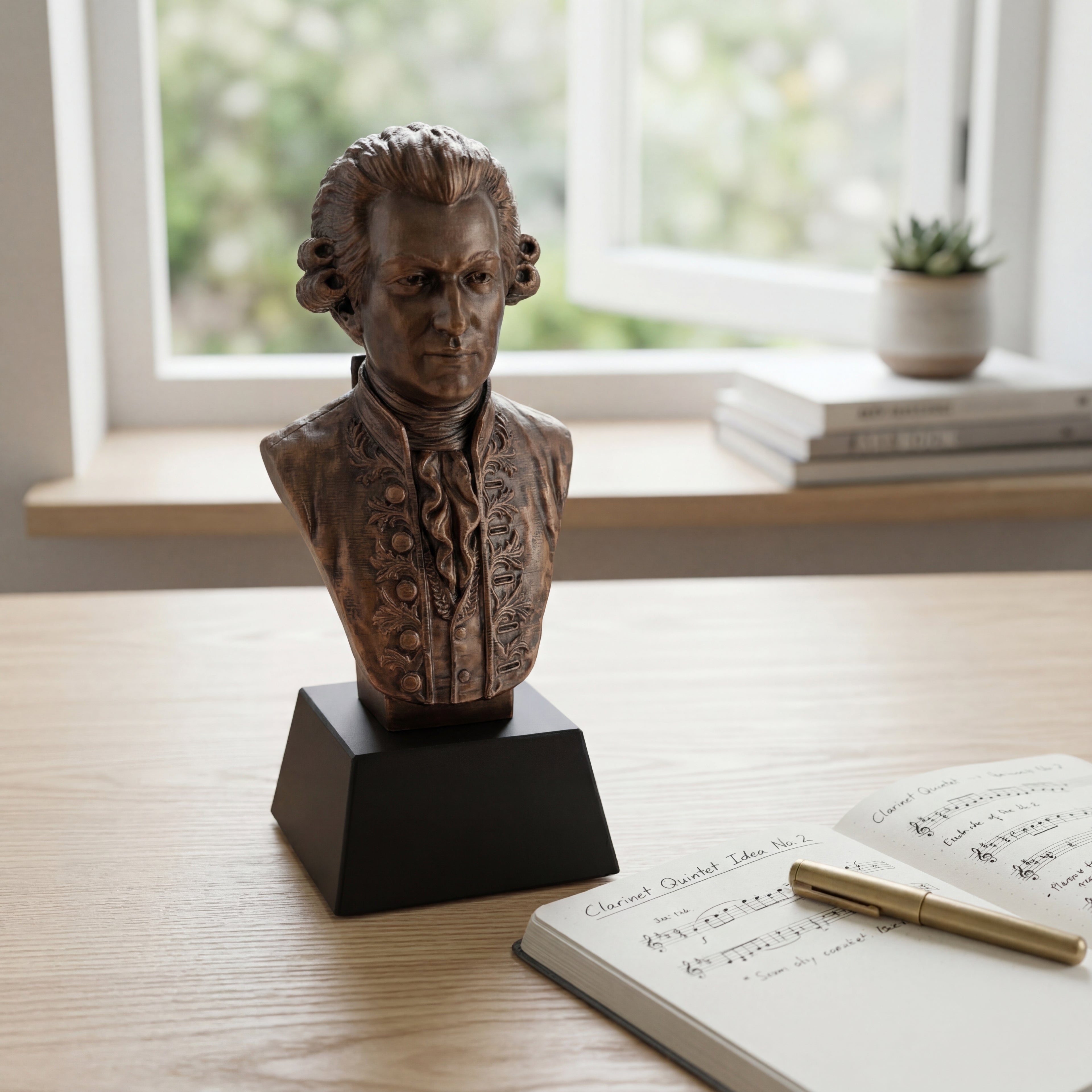 Wolfgang Amadeus Mozart Bust