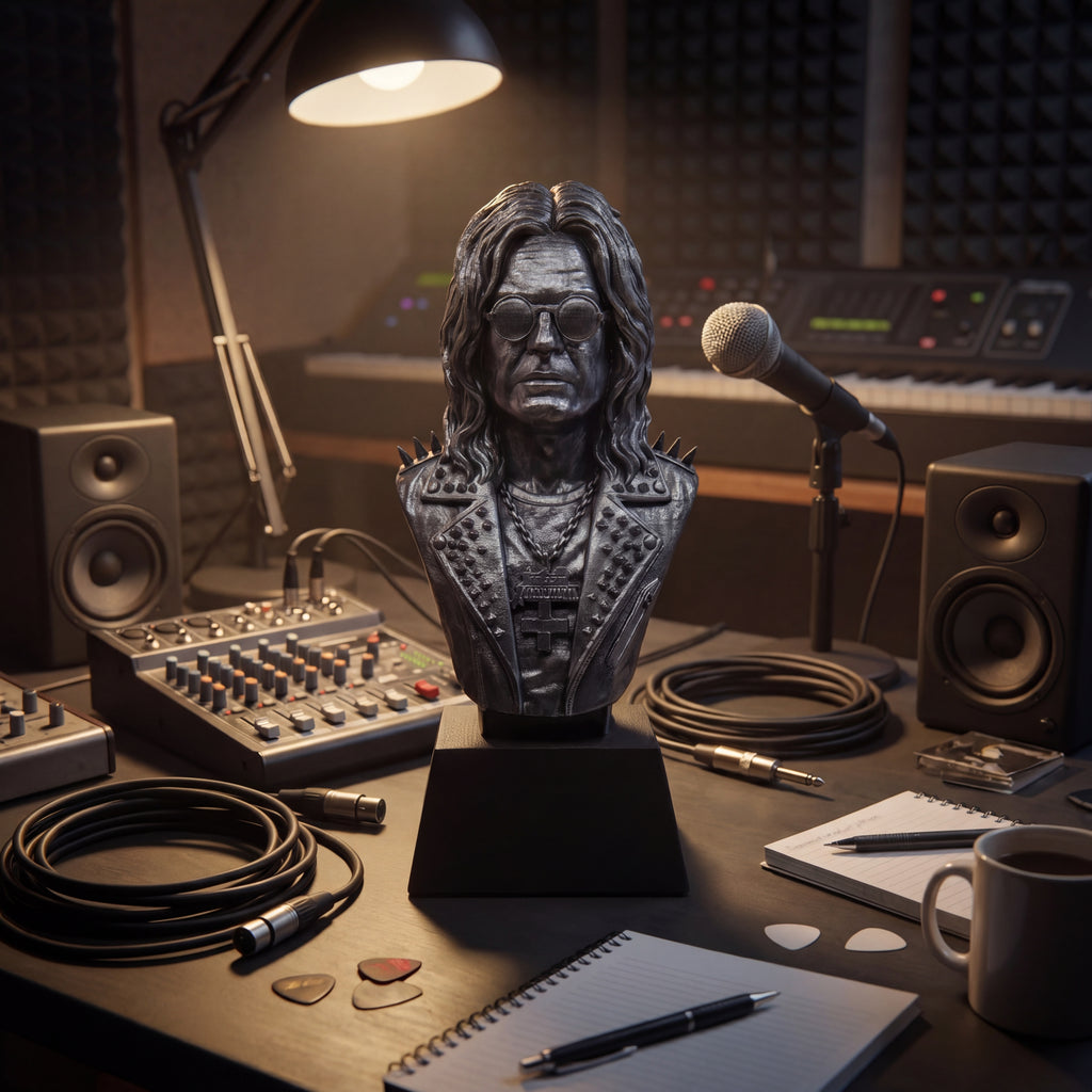 Ozzy Osbourne Bust