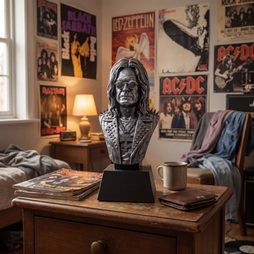 Ozzy Osbourne Bust