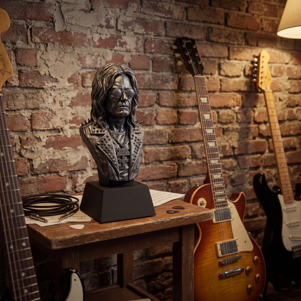 Ozzy Osbourne Bust