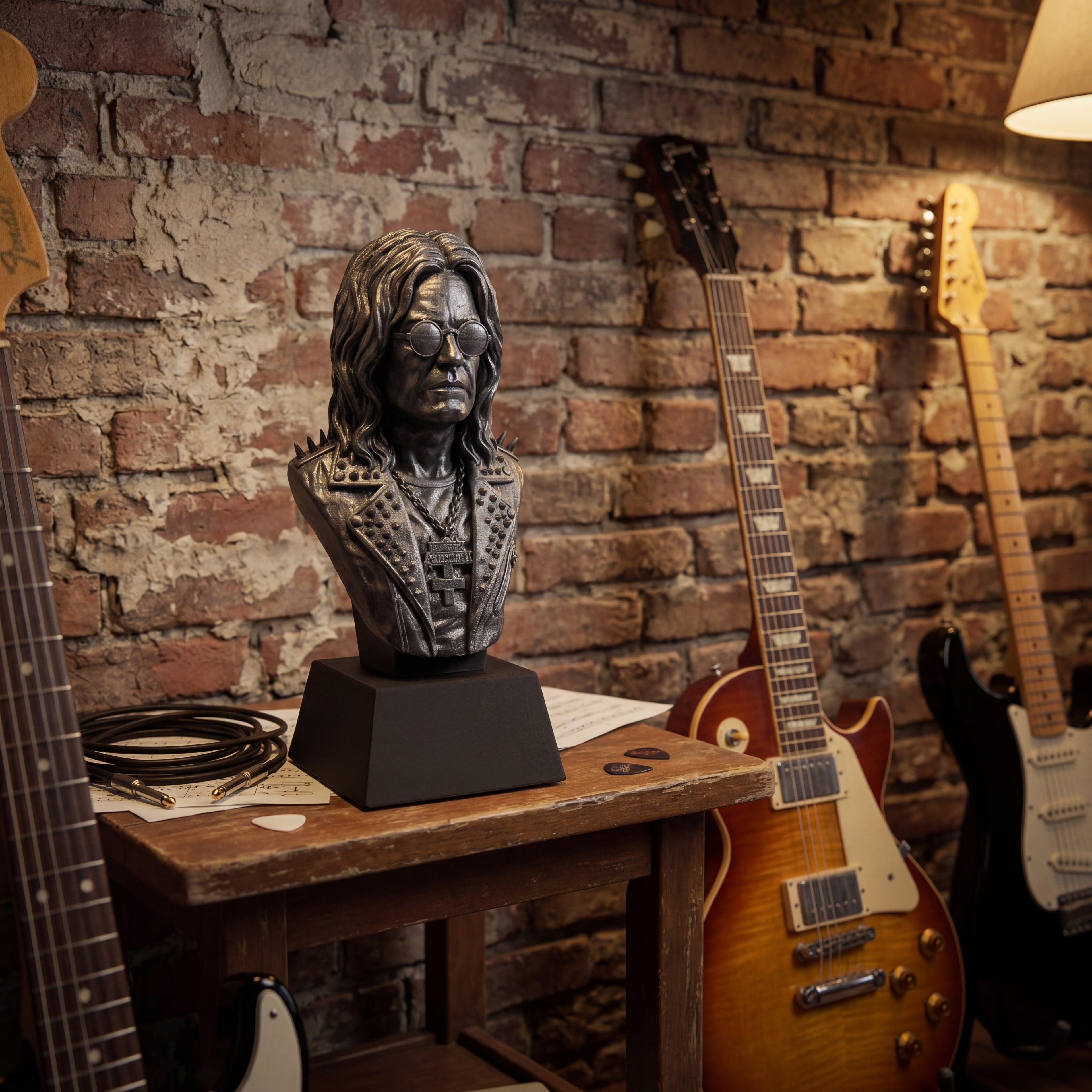 Ozzy Osbourne Bust