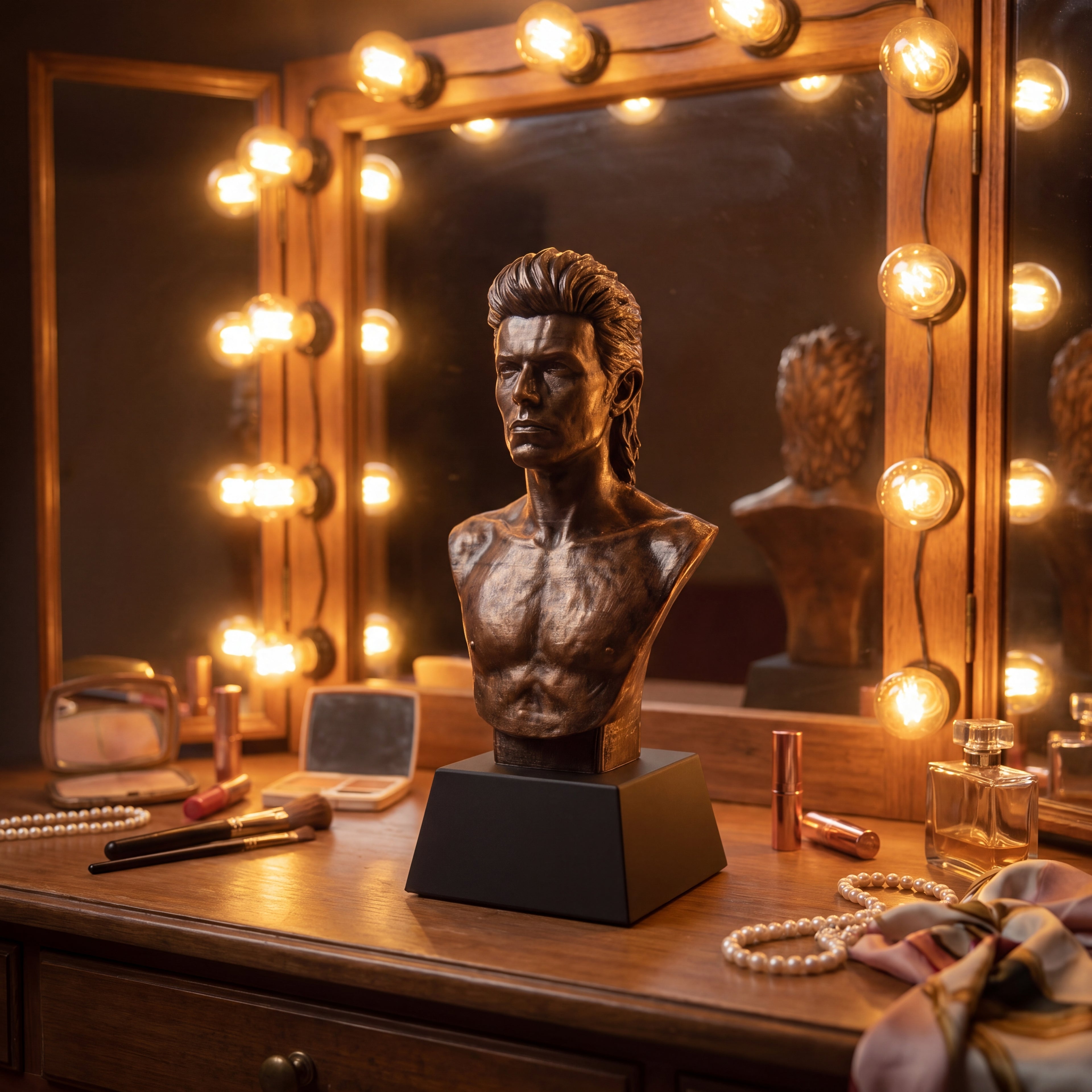 David Bowie Bust
