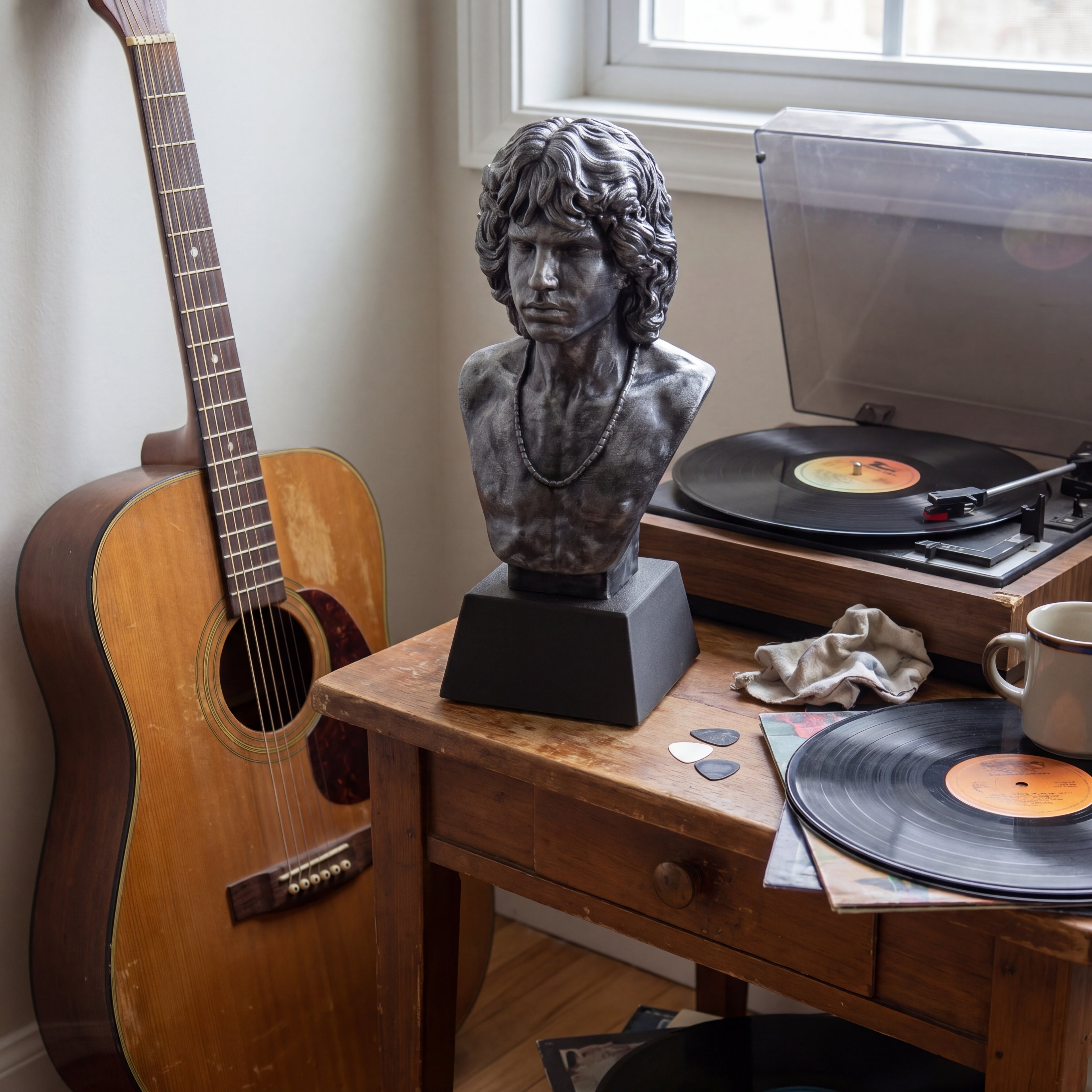 Jim Morrison Bust