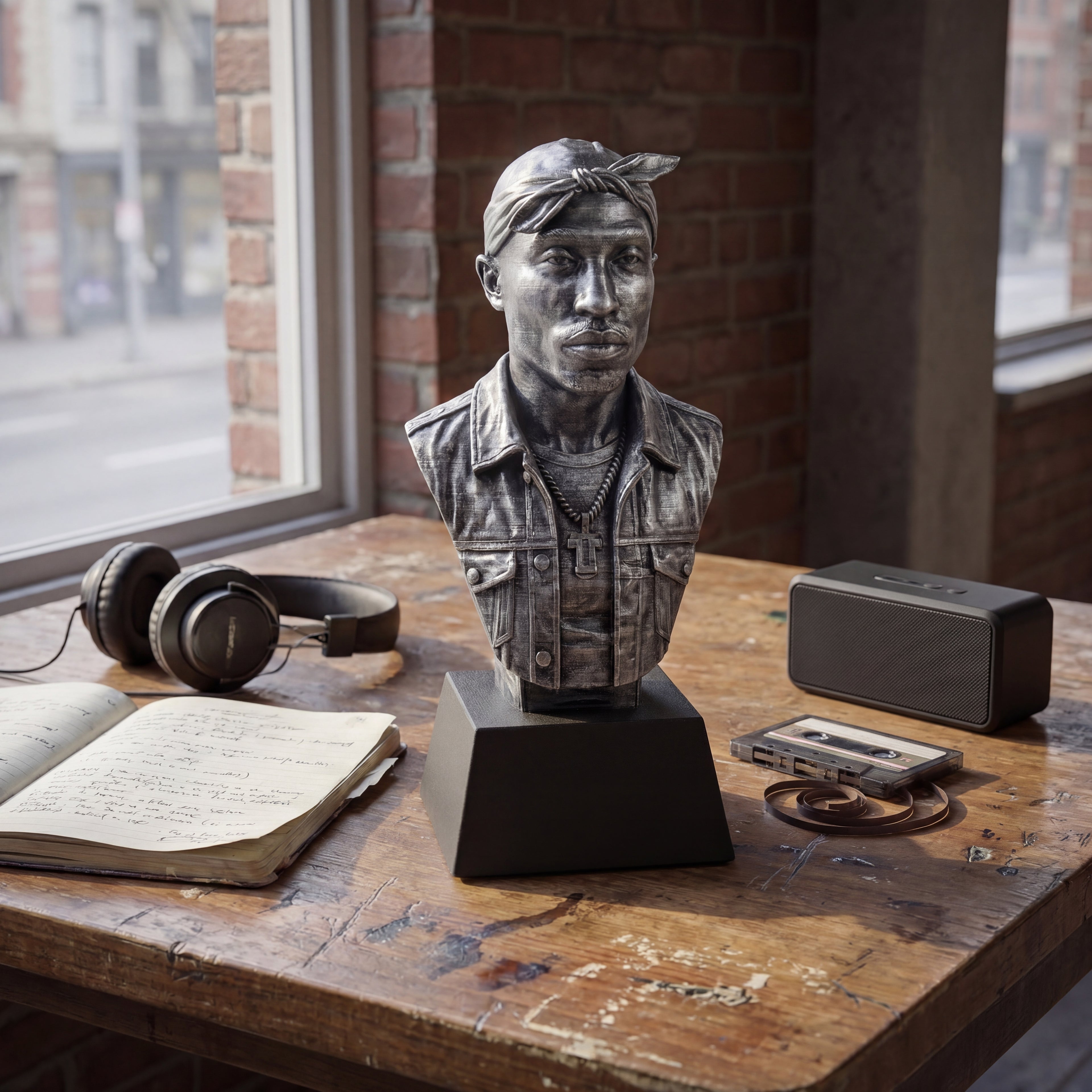Tupac Shakur Bust