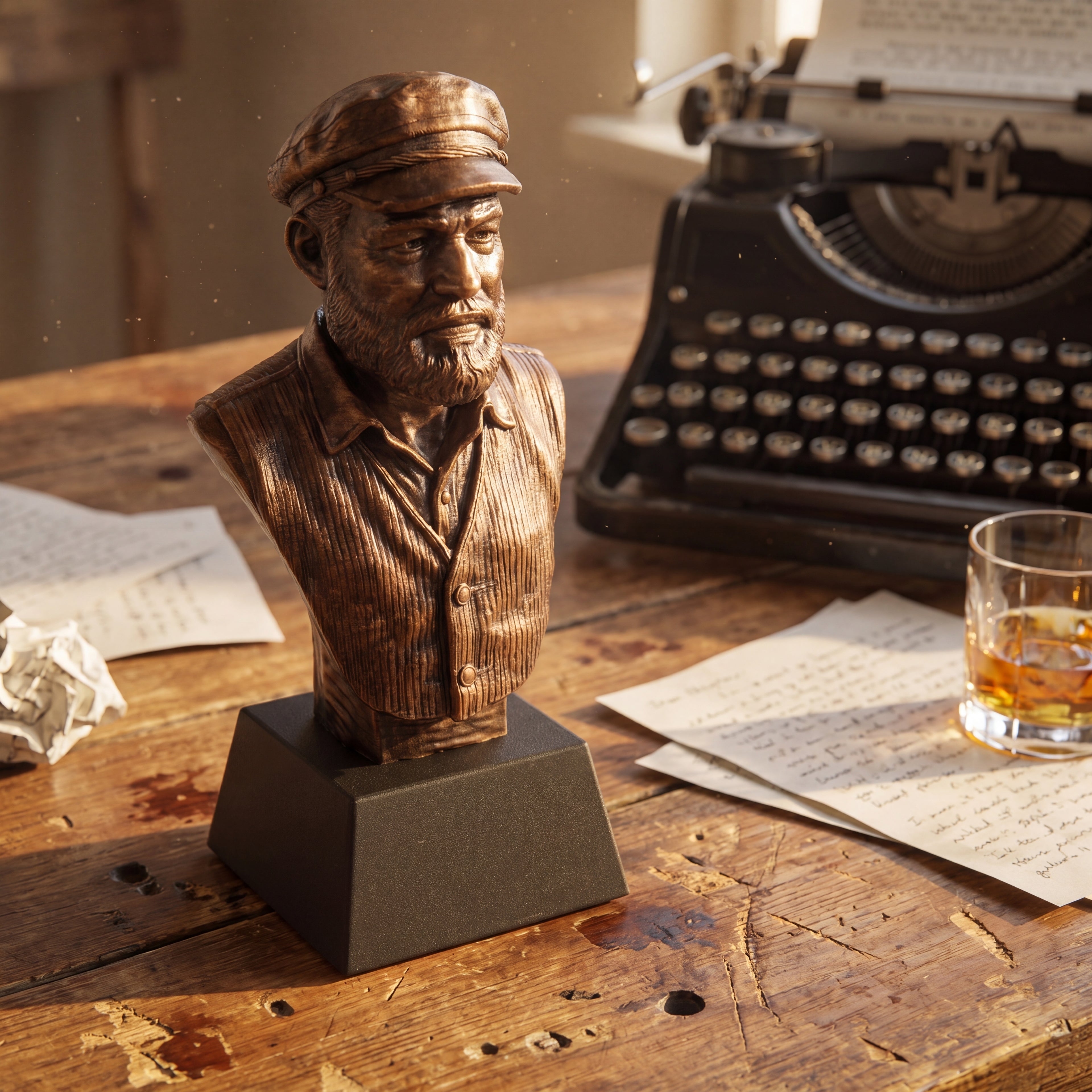 Ernest Hemingway Bust