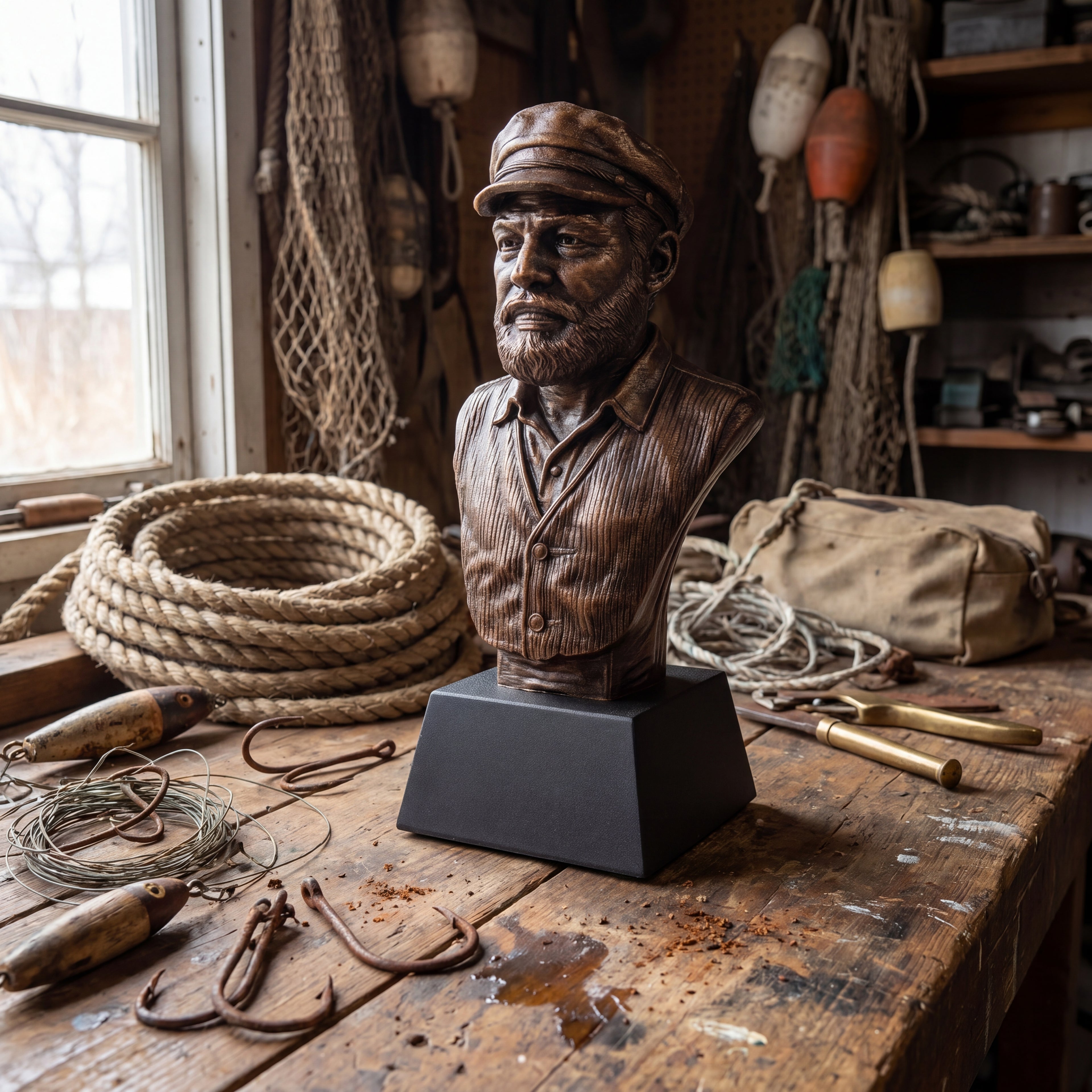 Ernest Hemingway Bust
