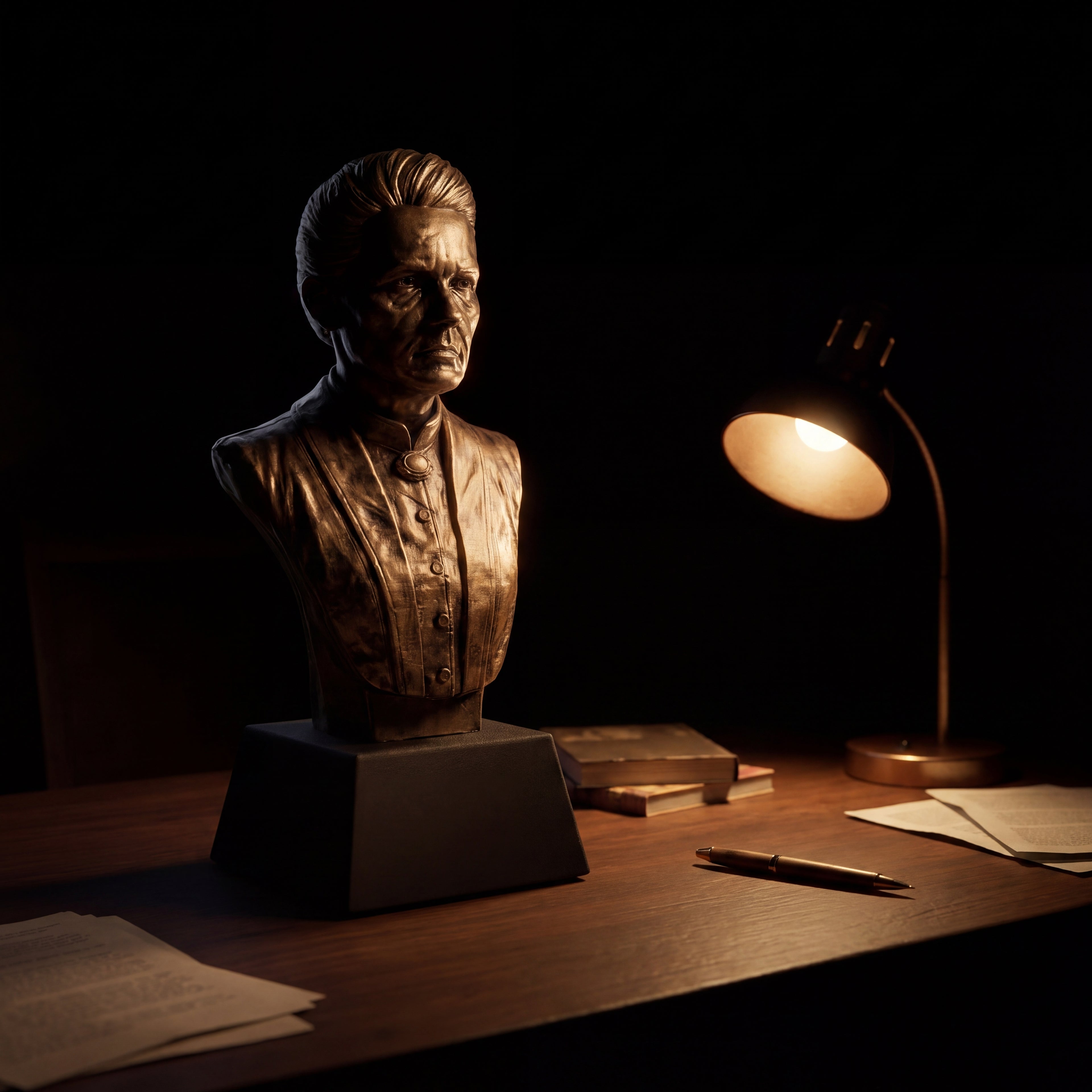 Marie Curie Bust