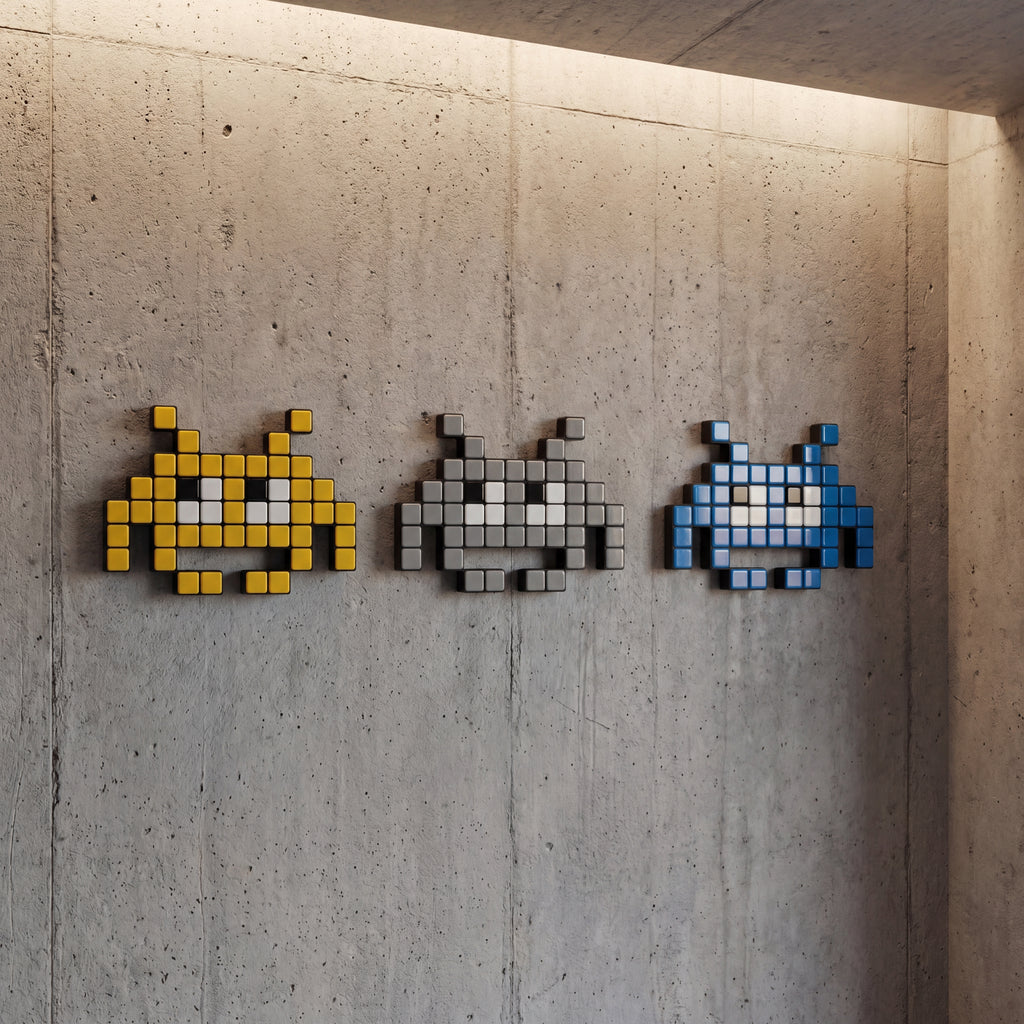 Pixel Invaders Set