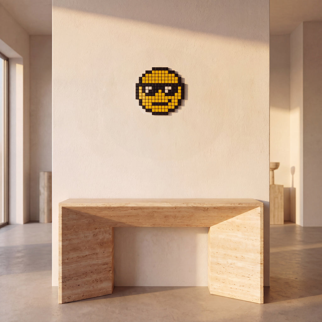 Pixel Cool Smiley