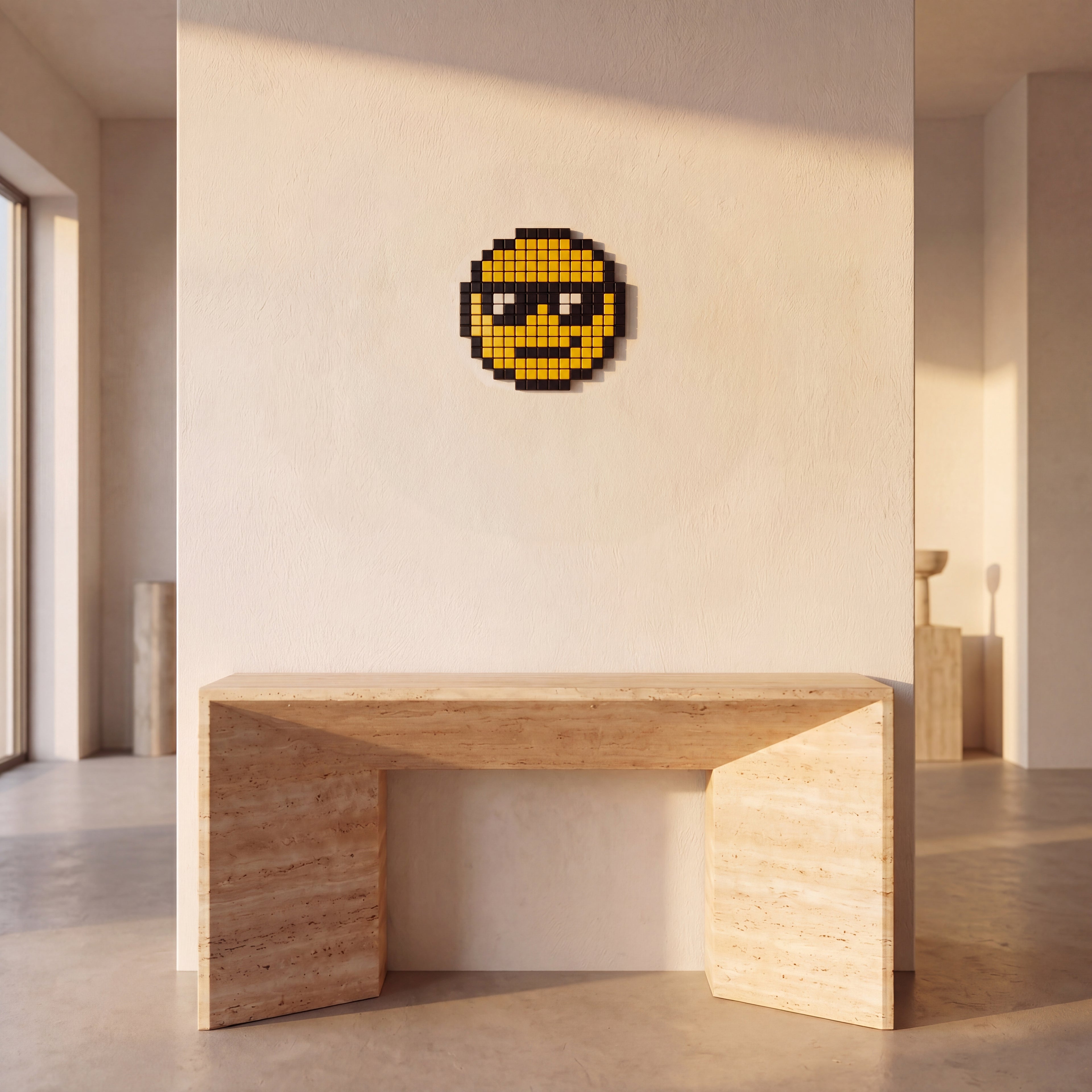 Pixel Cool Smiley