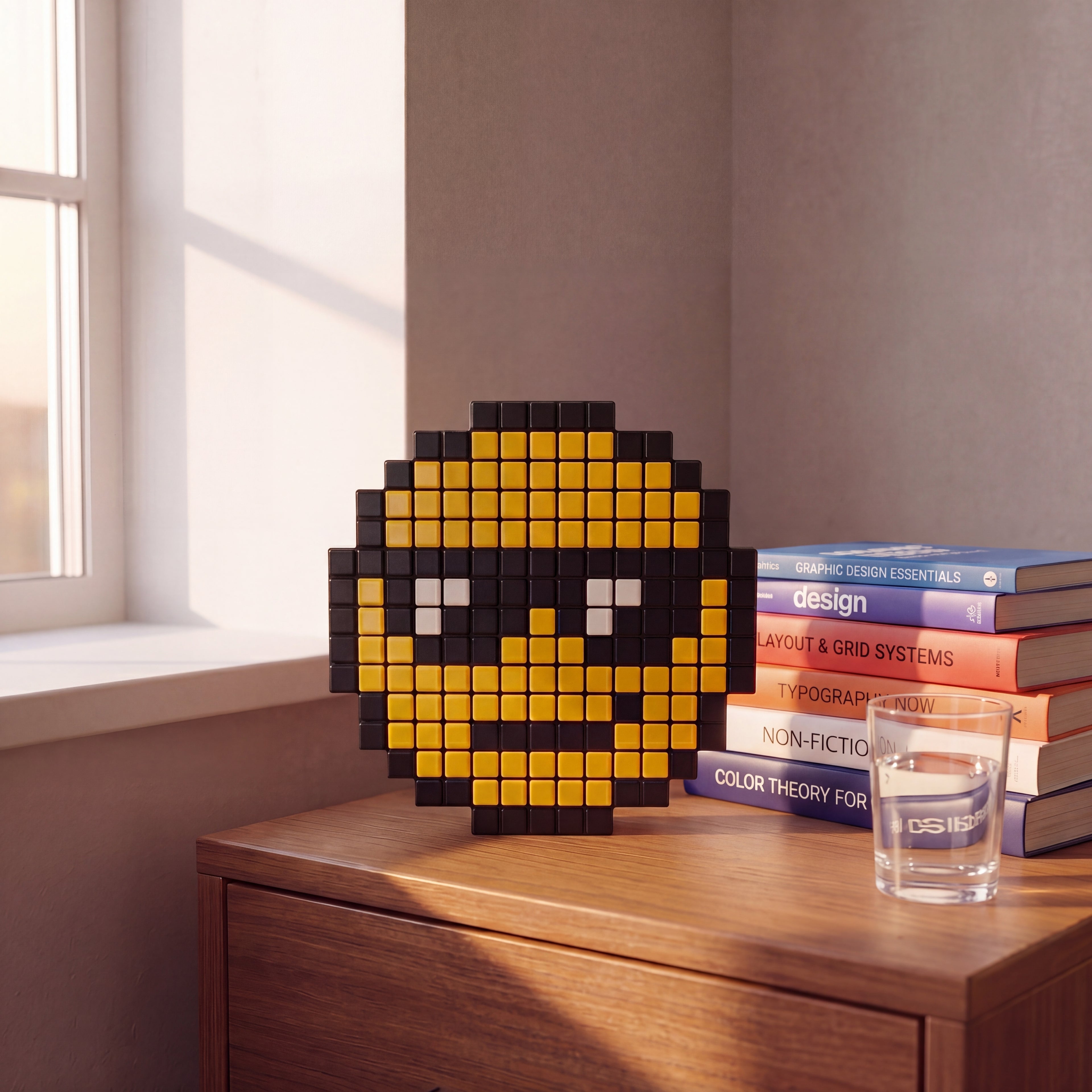 Pixel Cool Smiley