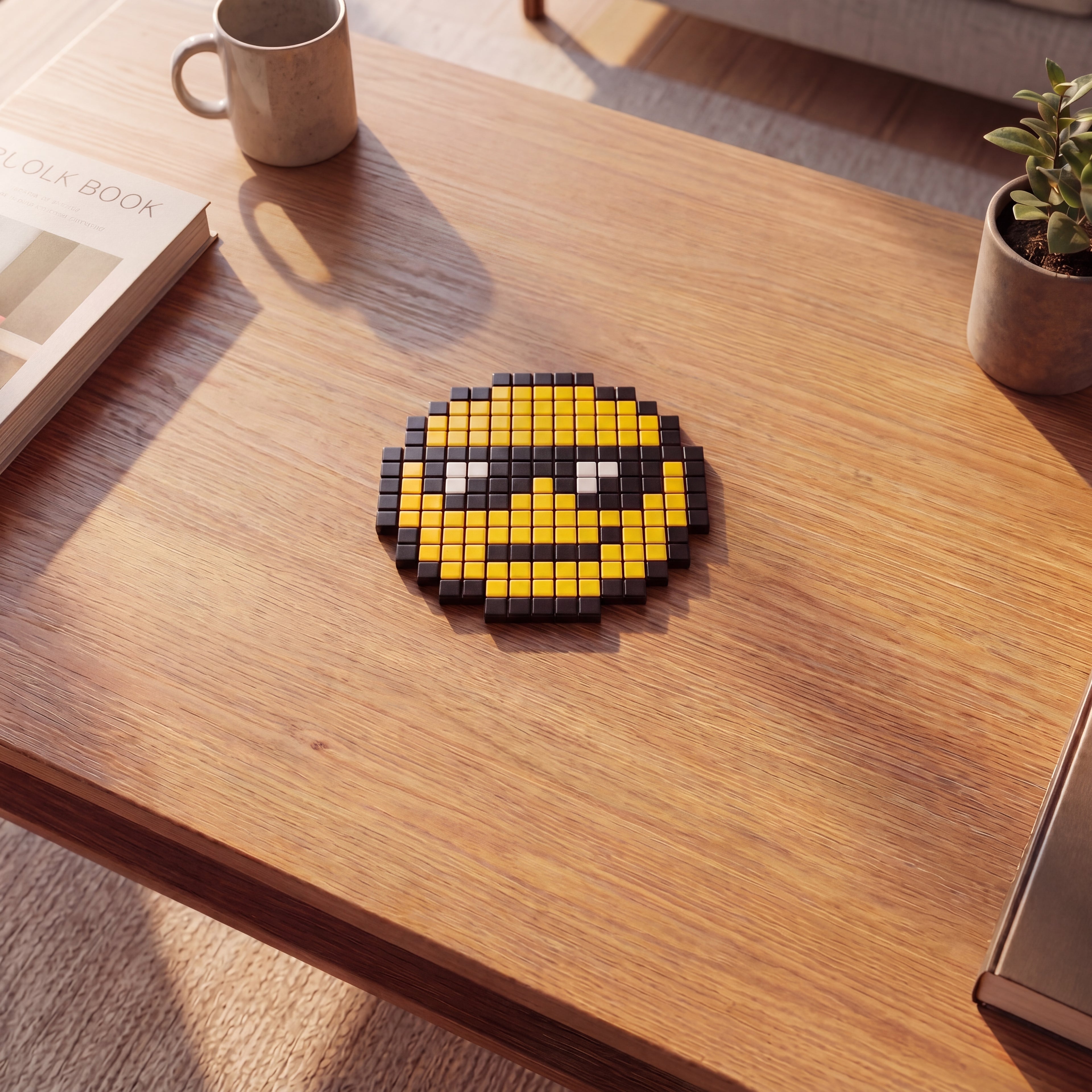 Pixel Cool Smiley