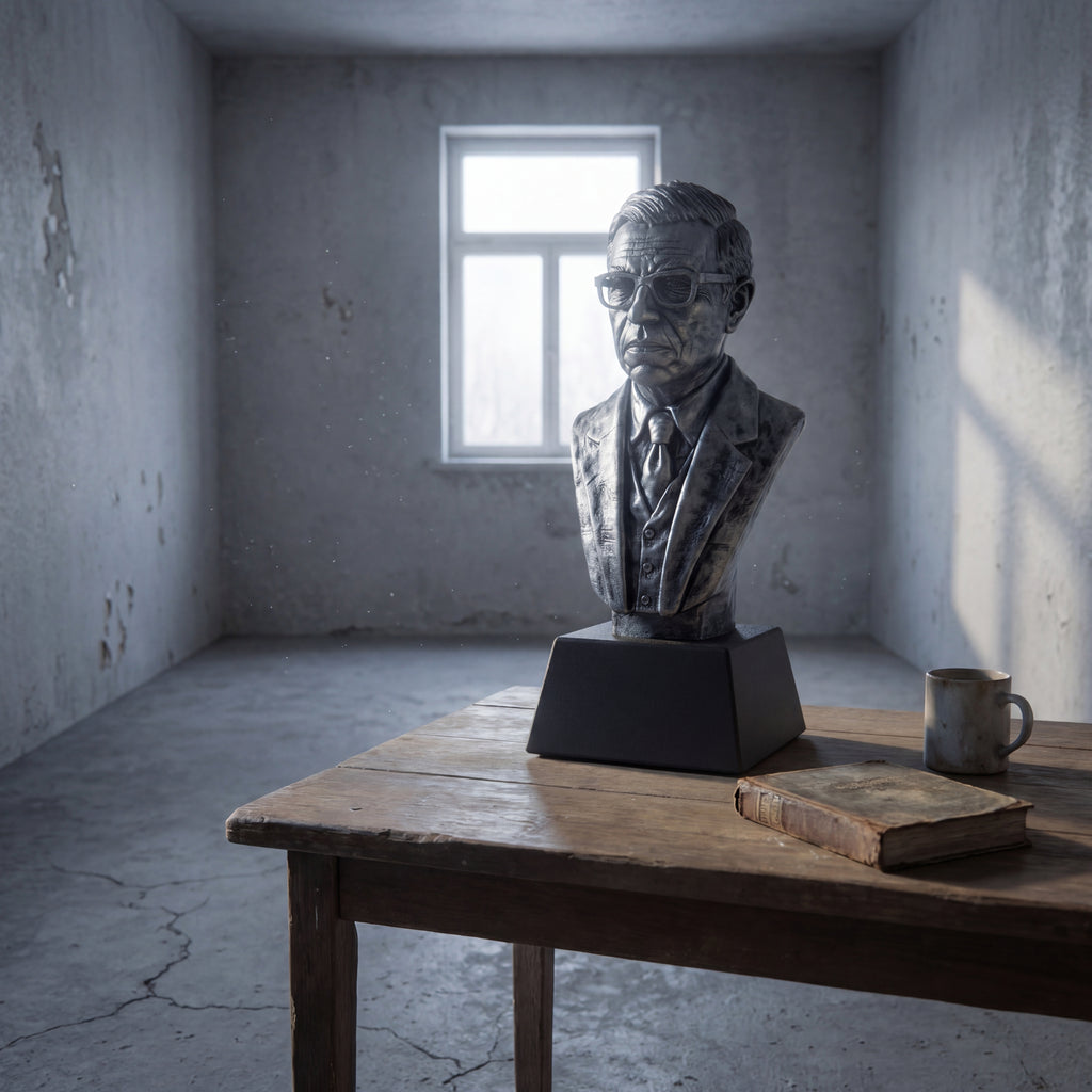 Jean-Paul Sartre Bust