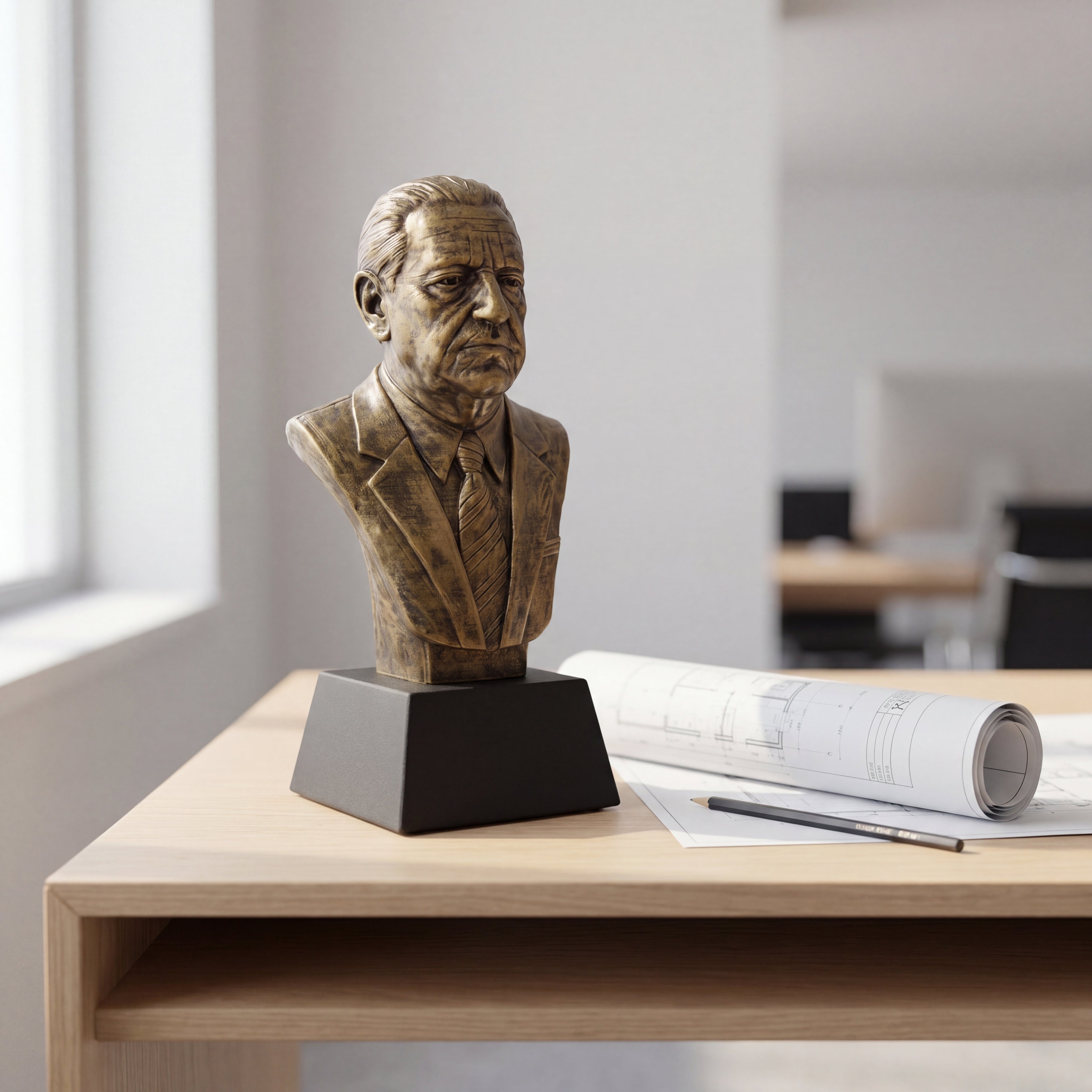 Mies van der Rohe Bust