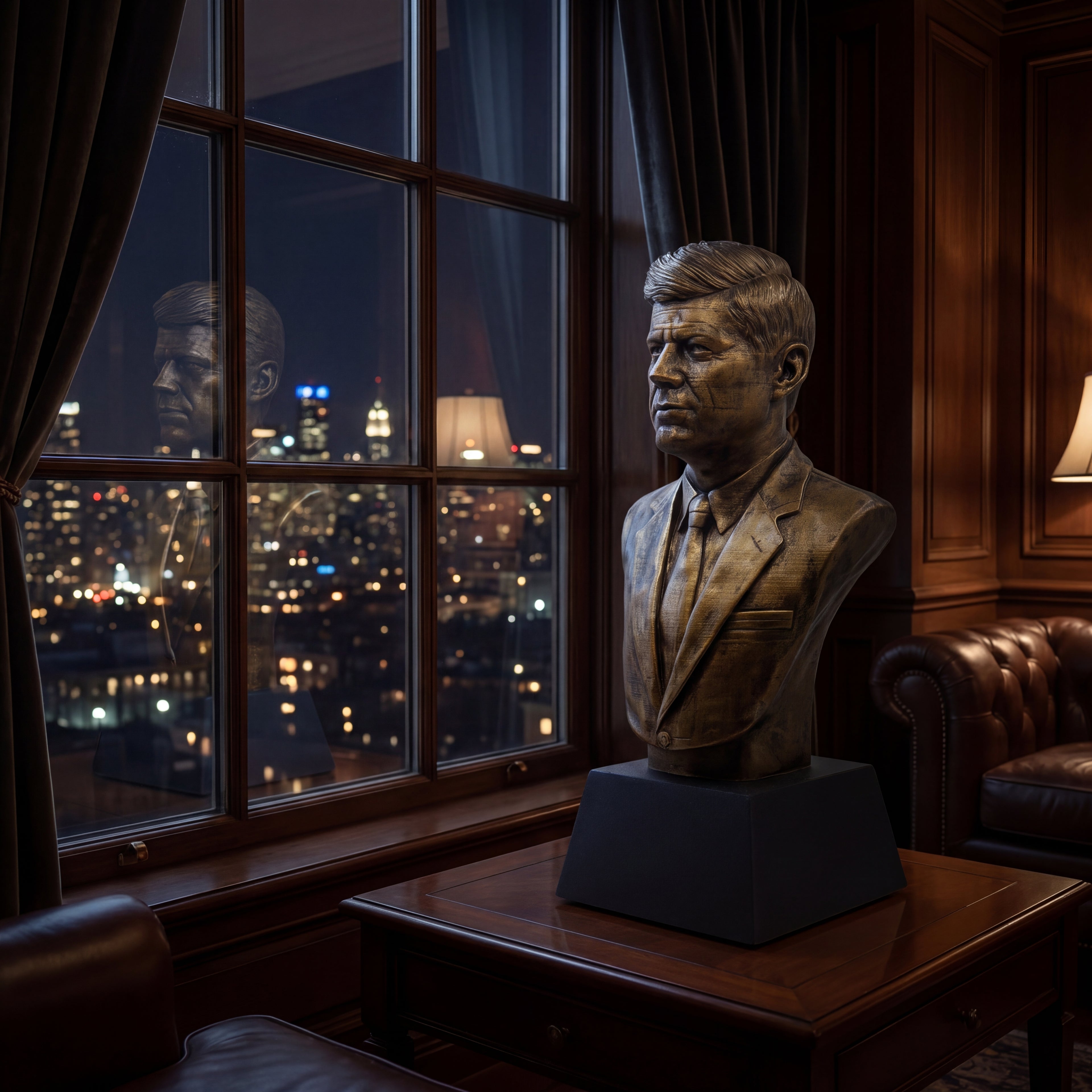 John F Kennedy Bust