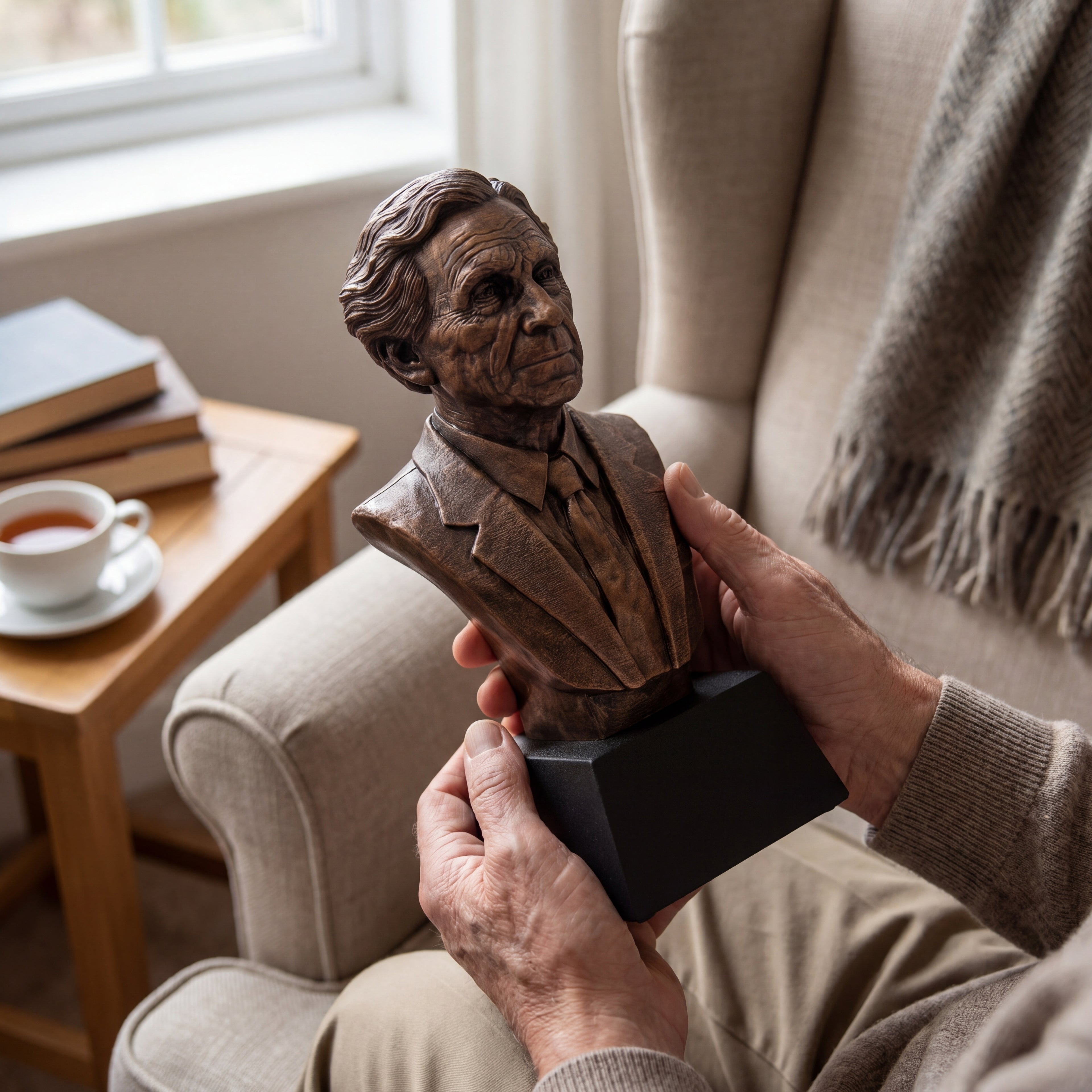 Bertrand Russell Bust