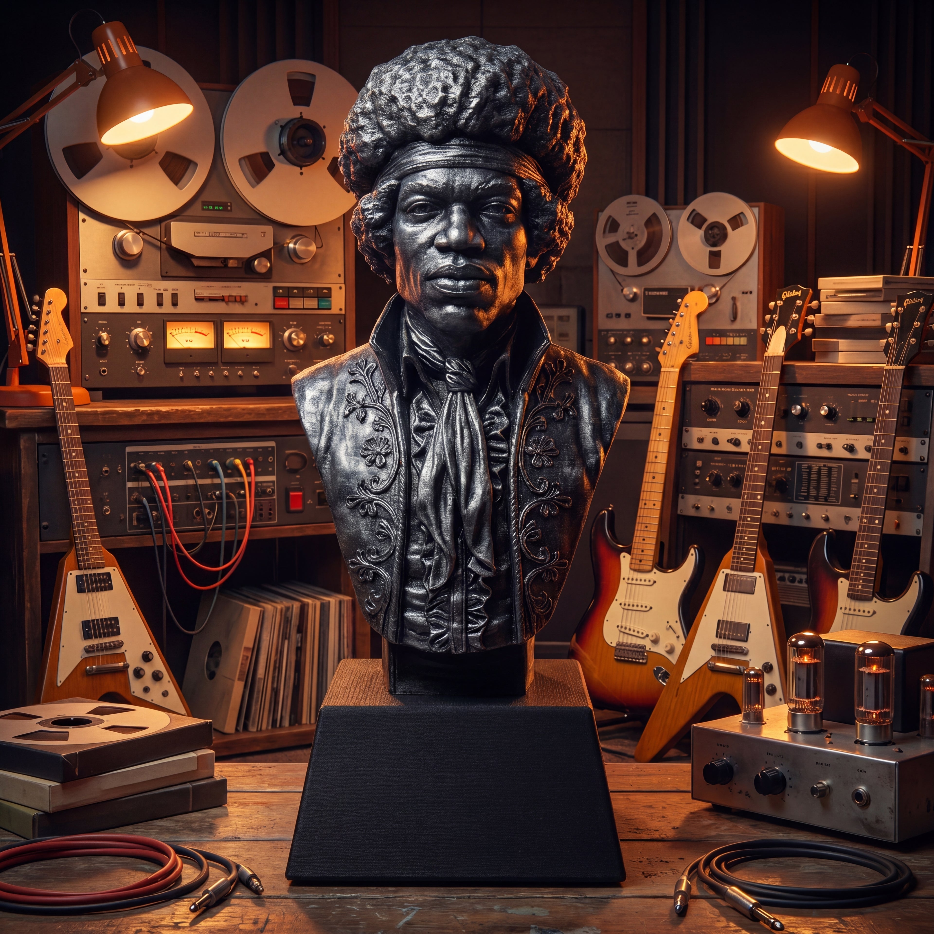 Jimi Hendrix Bust