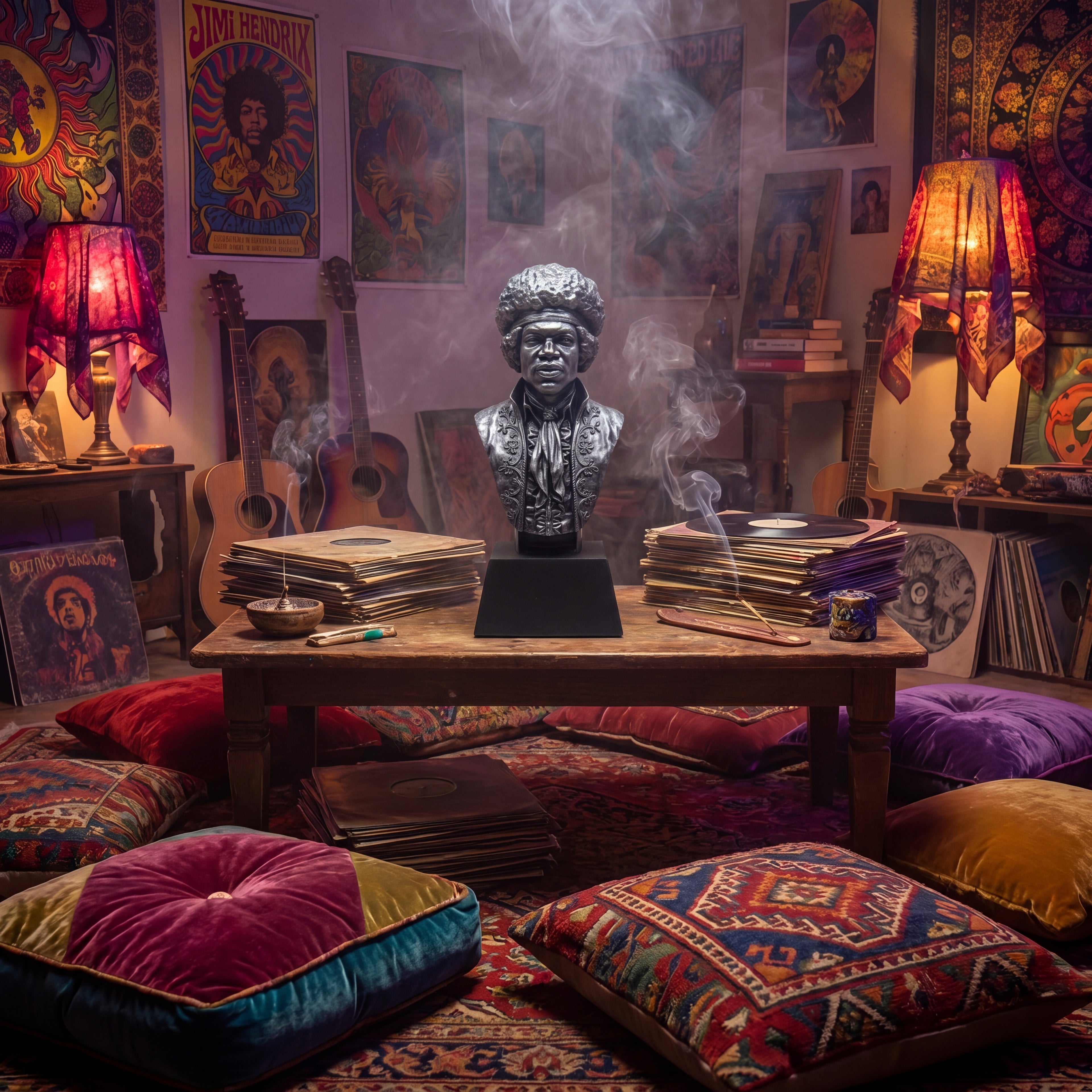 Jimi Hendrix Bust