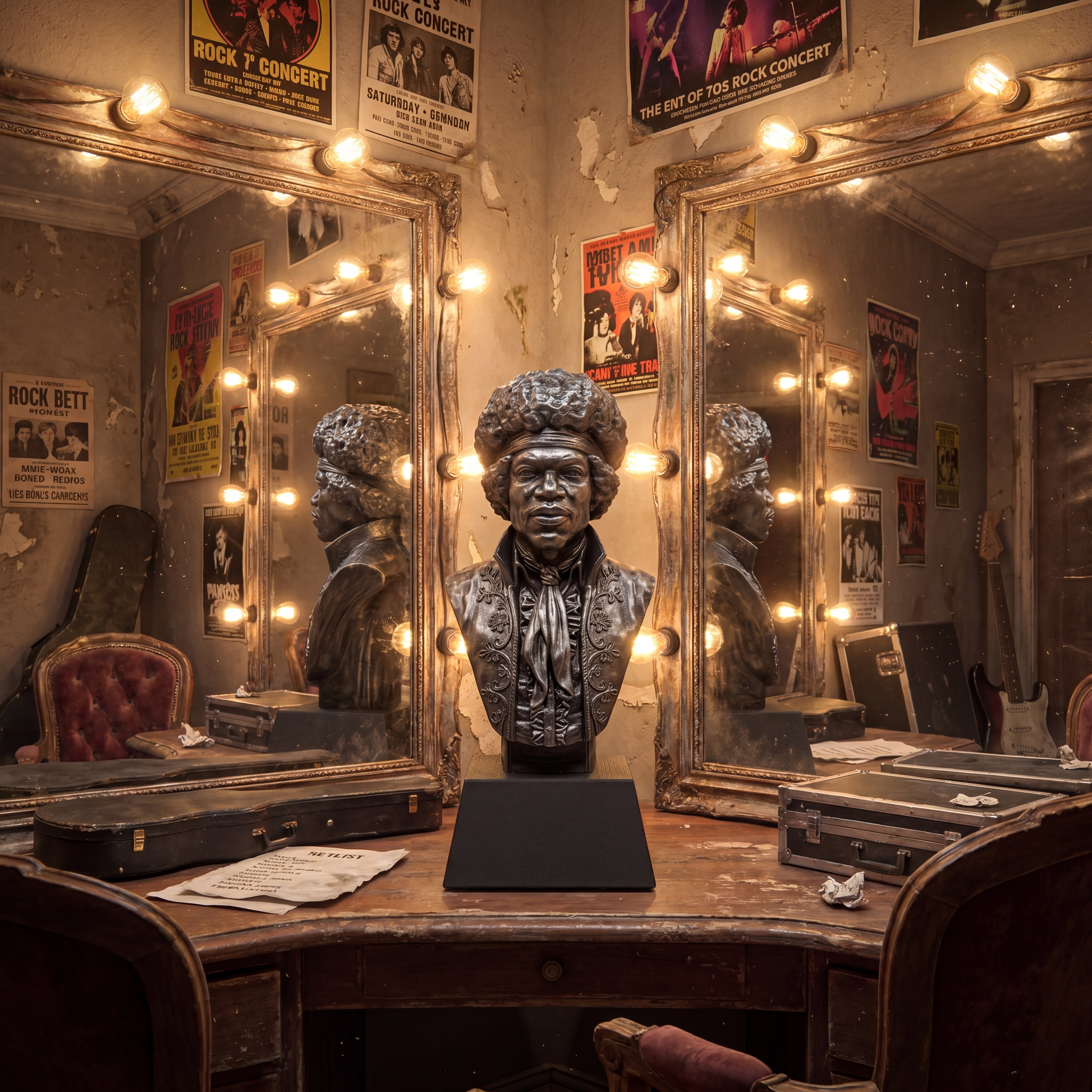 Jimi Hendrix Bust
