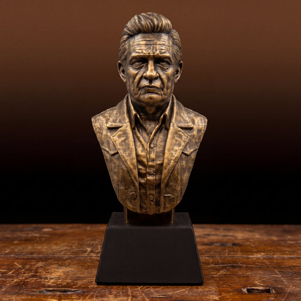 Johnny Cash Bust