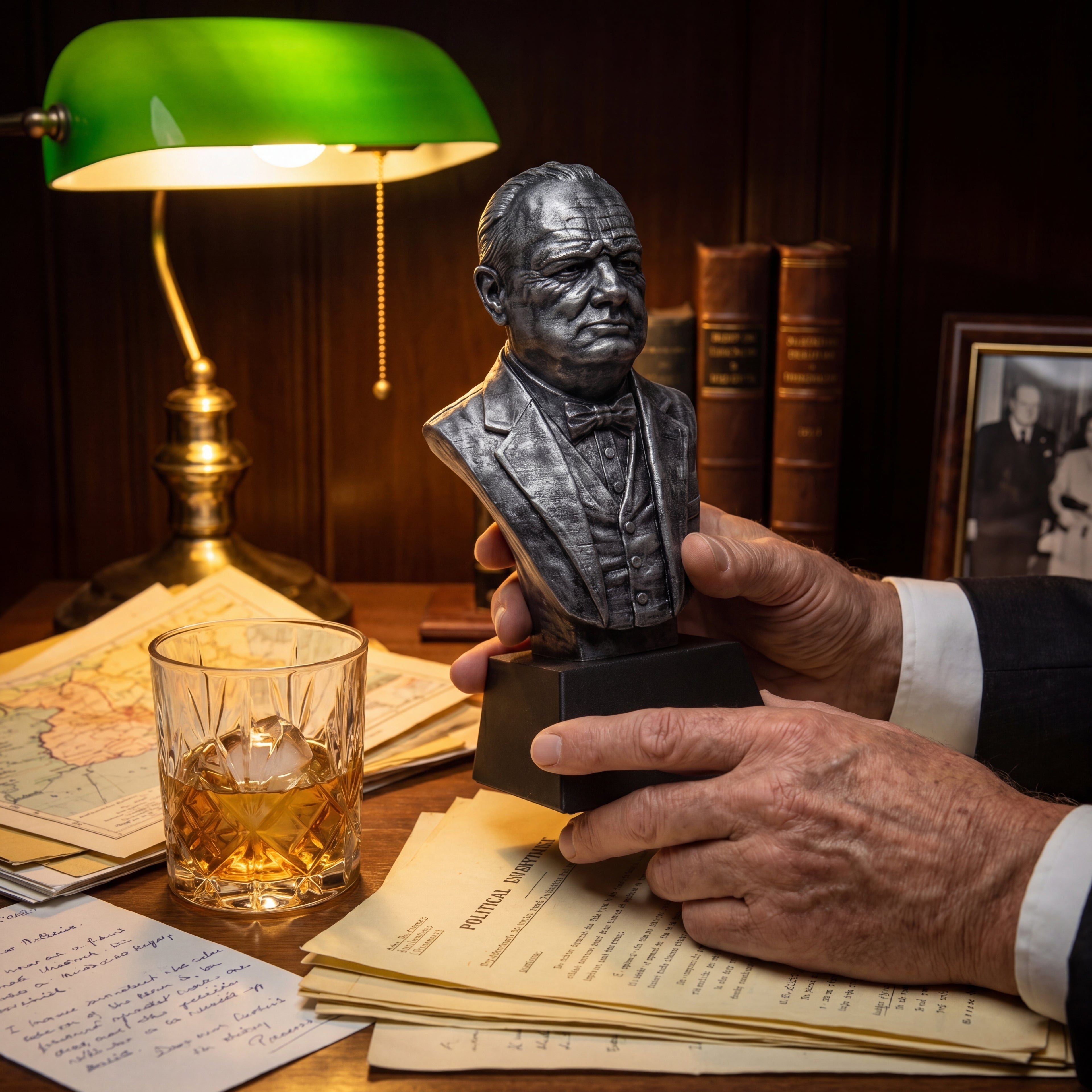 Winston Churchill Bust