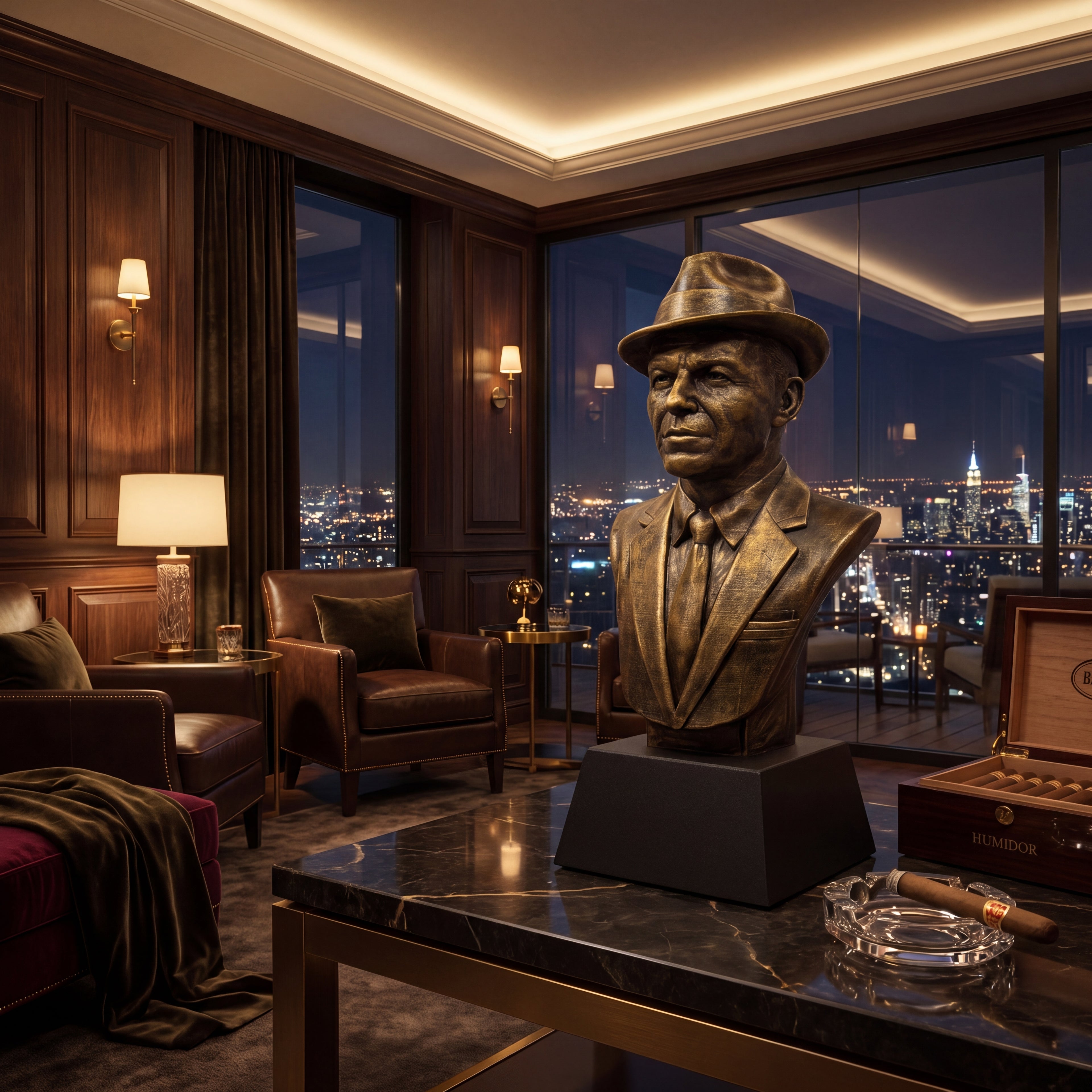 Frank Sinatra Bust