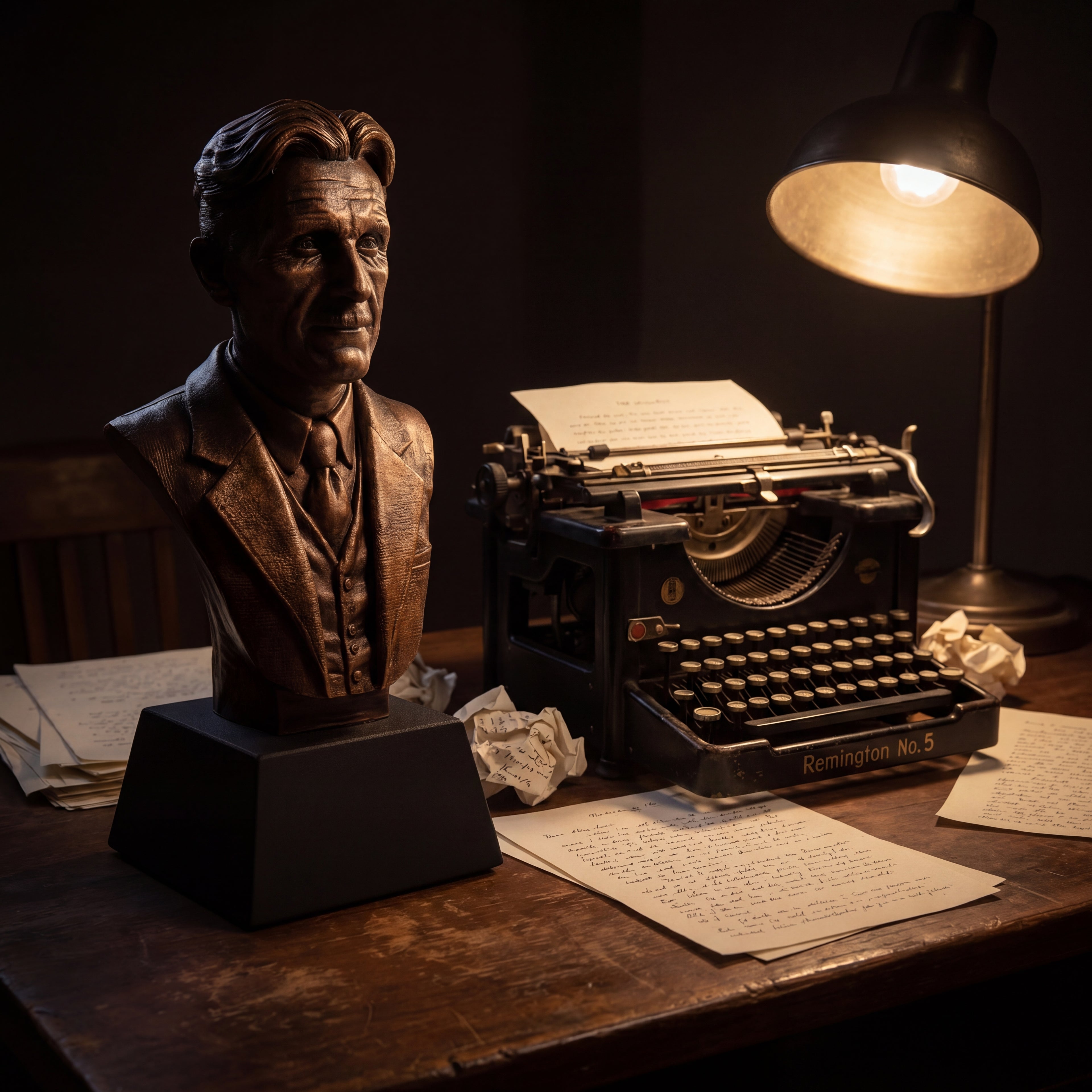 George Orwell Bust