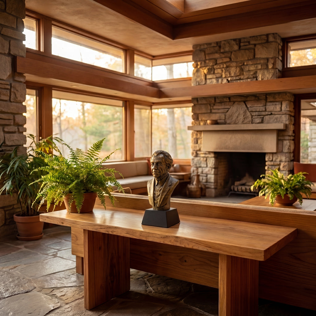 Frank Lloyd Wright Bust