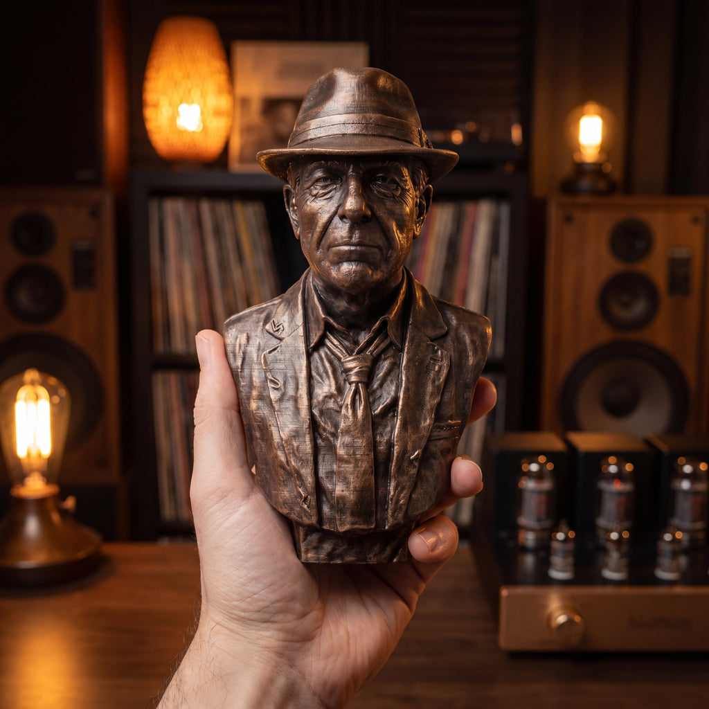 Leonard Cohen Bust