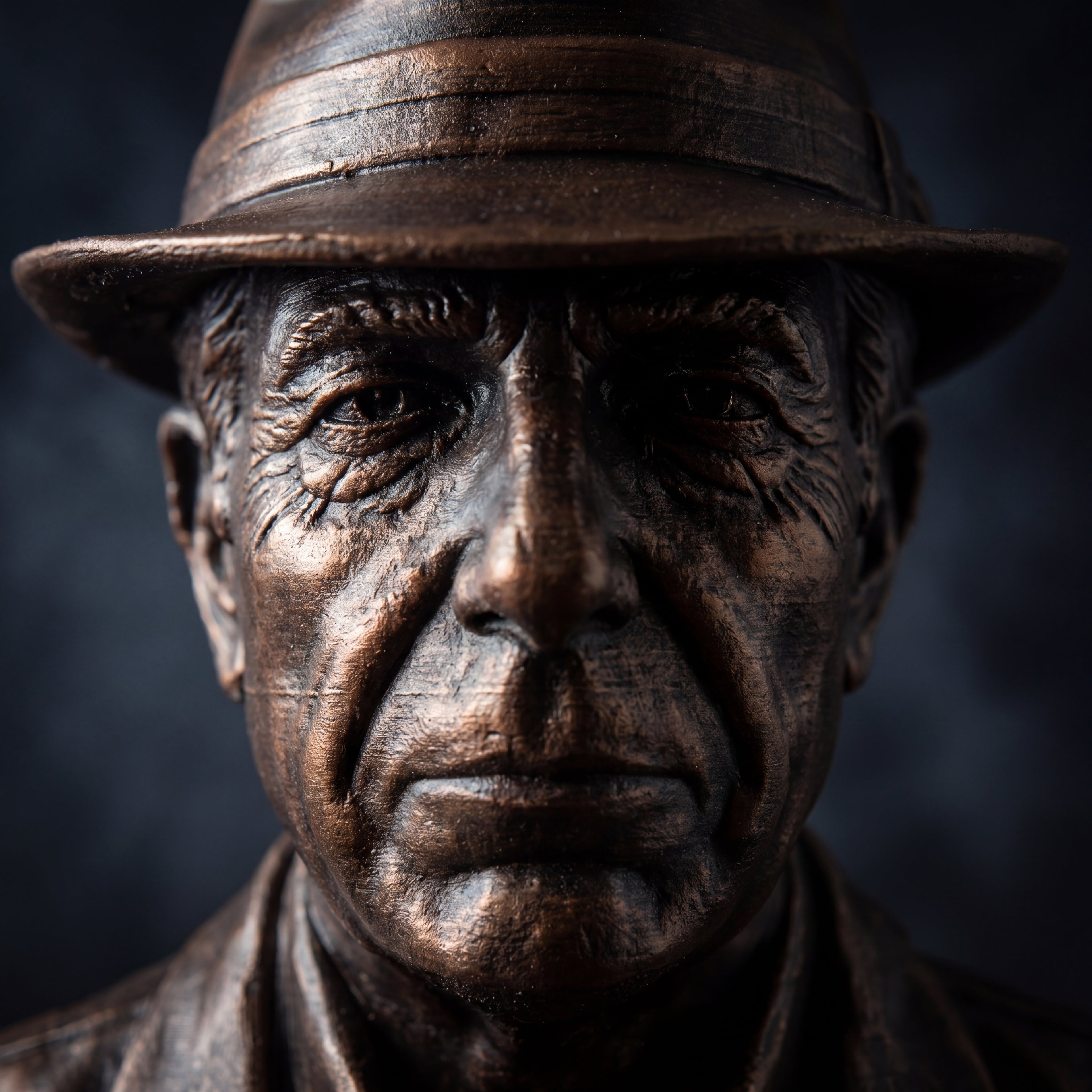 Leonard Cohen Bust