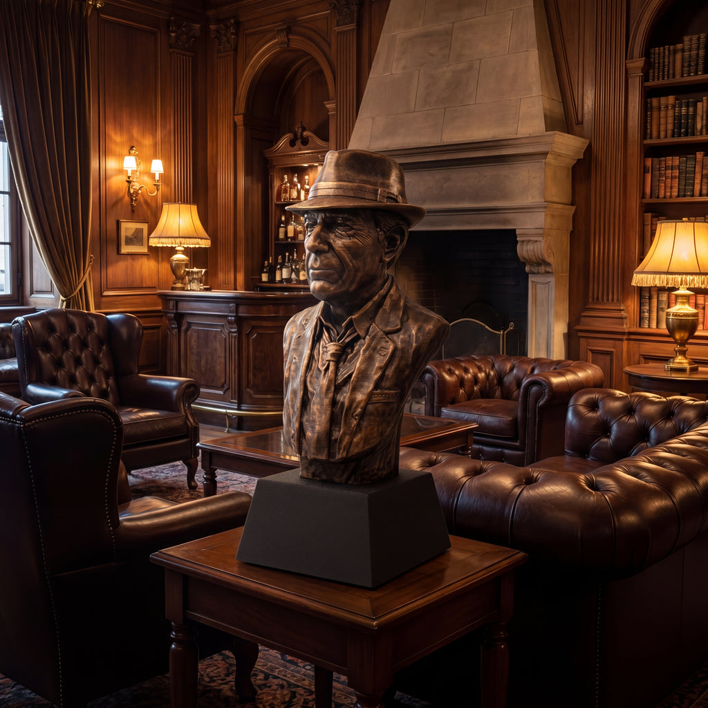 Leonard Cohen Bust