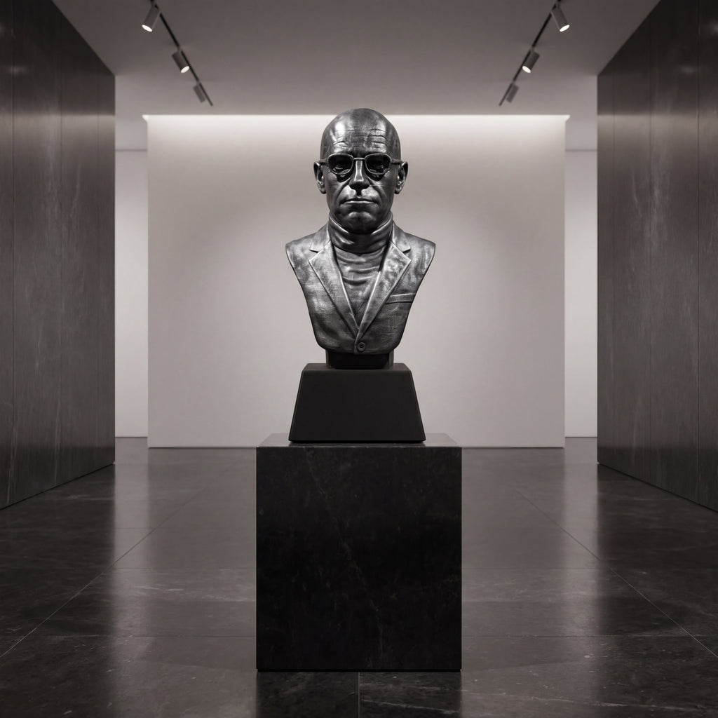 Michel Foucault Bust