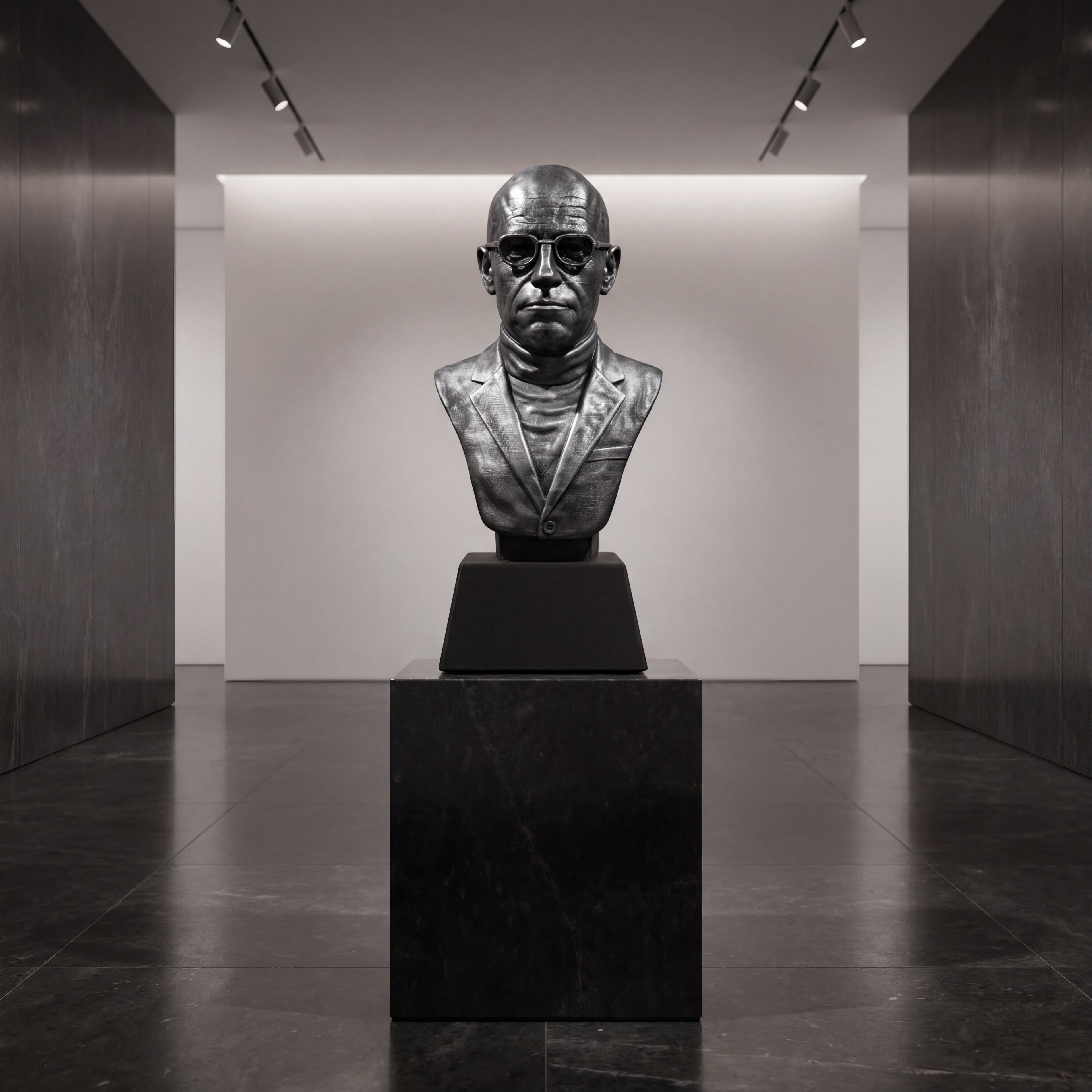 Michel Foucault Bust