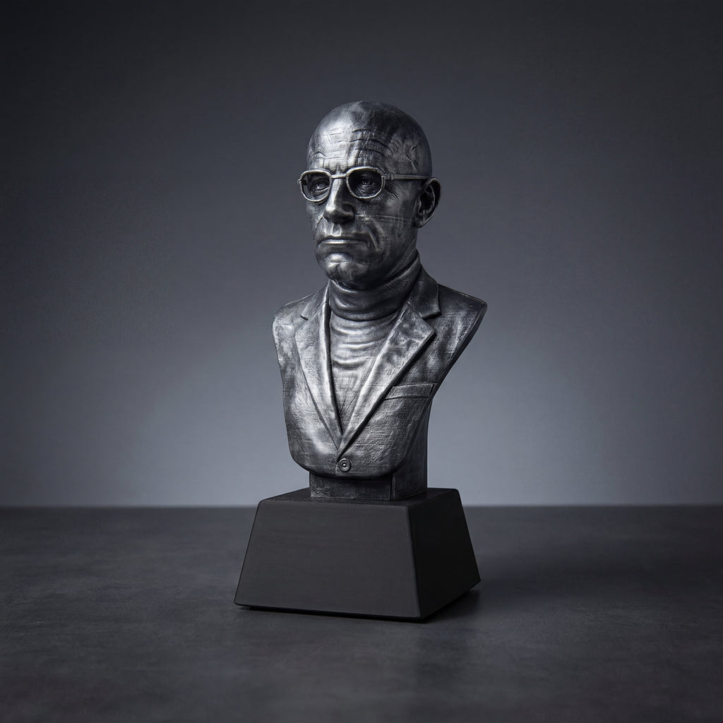 Michel Foucault Bust