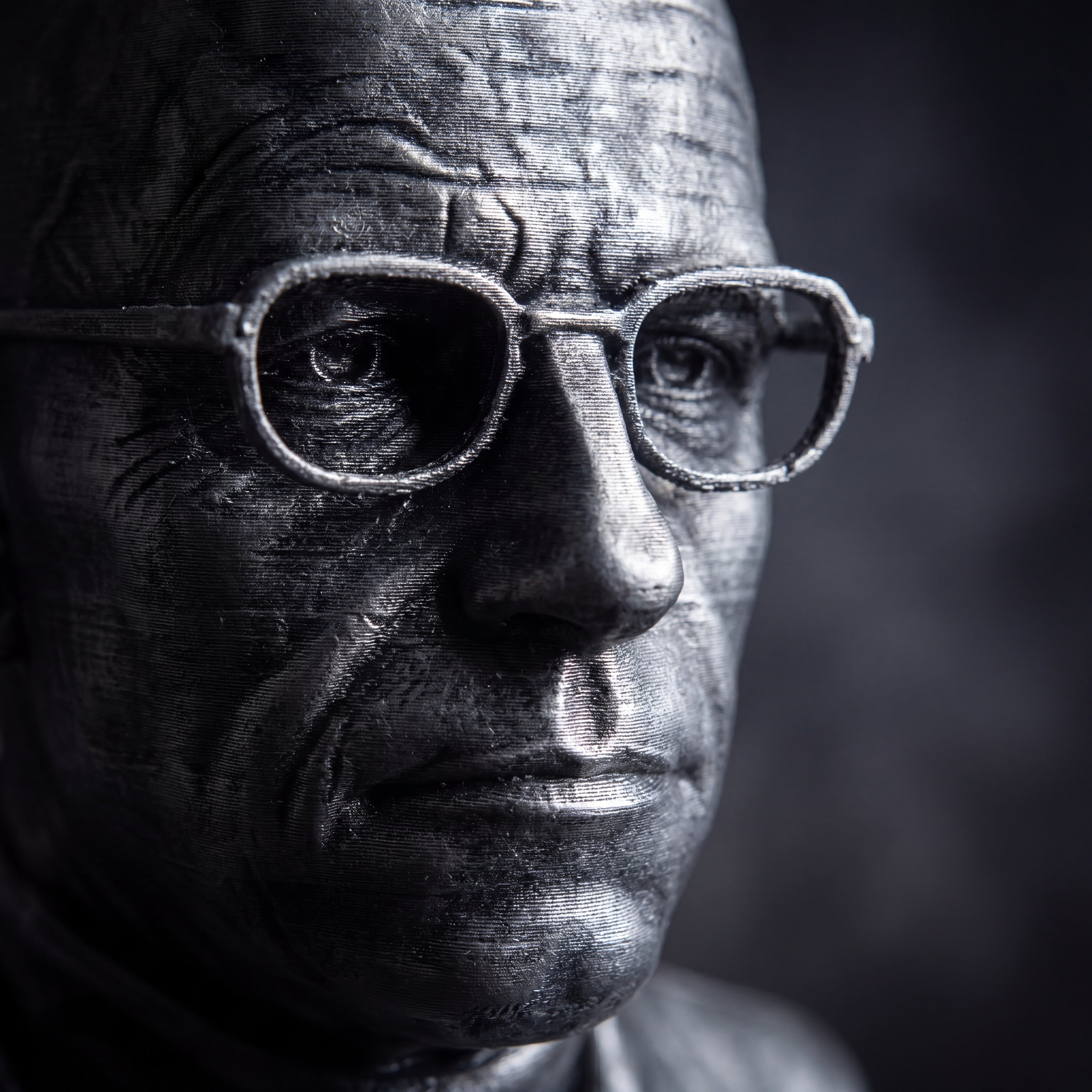 Michel Foucault Bust