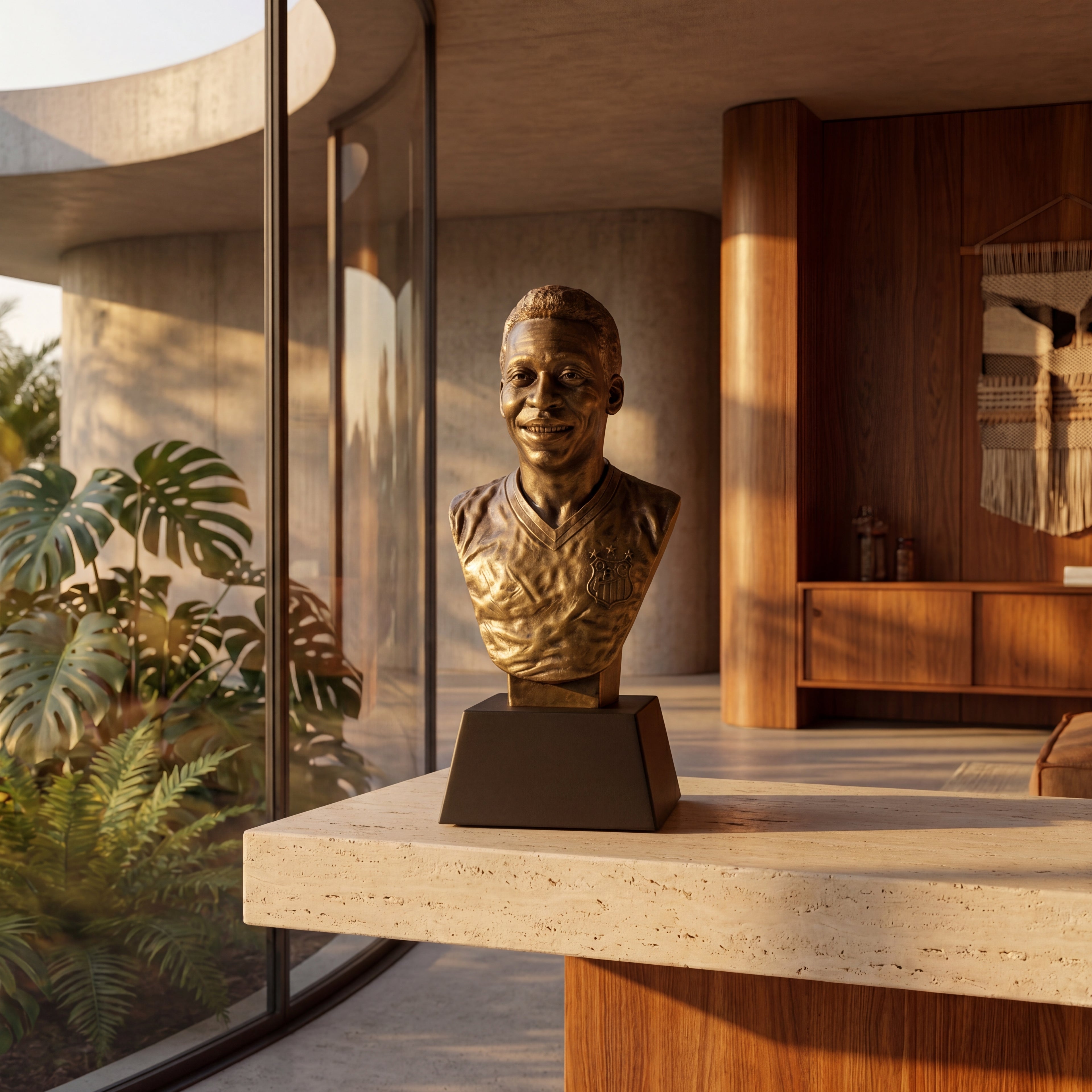 Pelé Bust