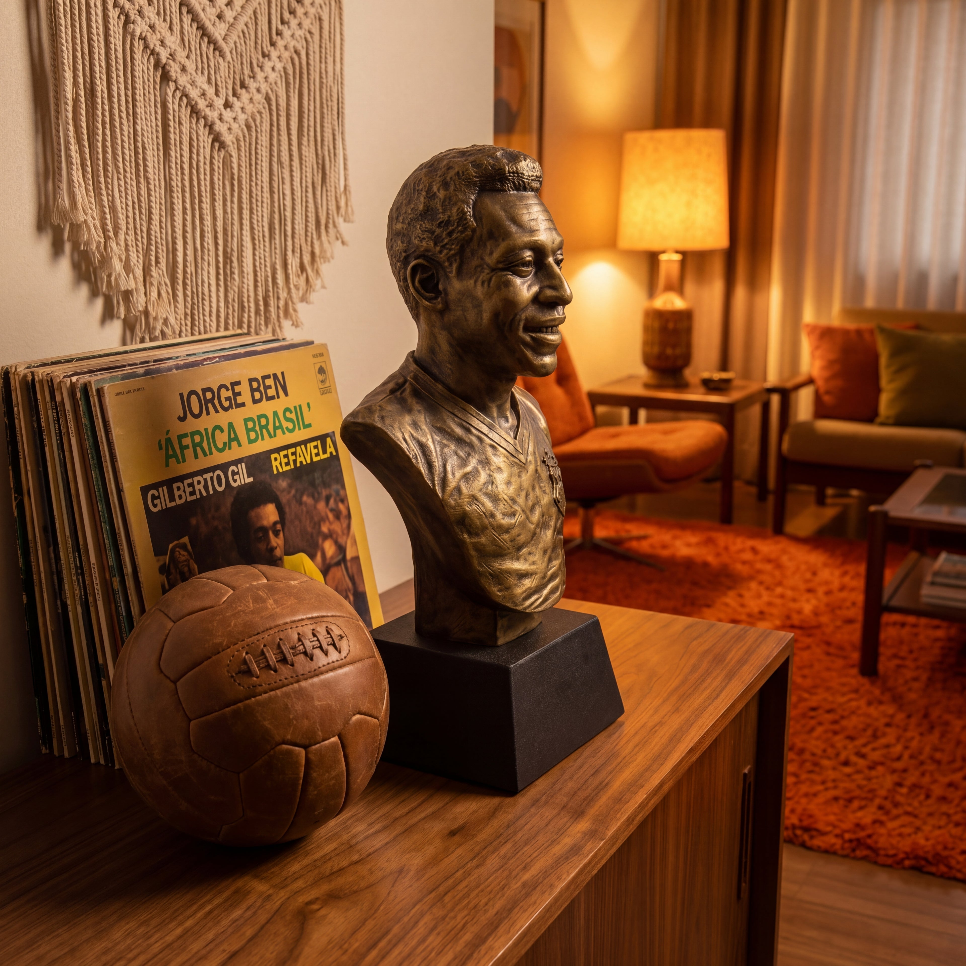 Pelé Bust
