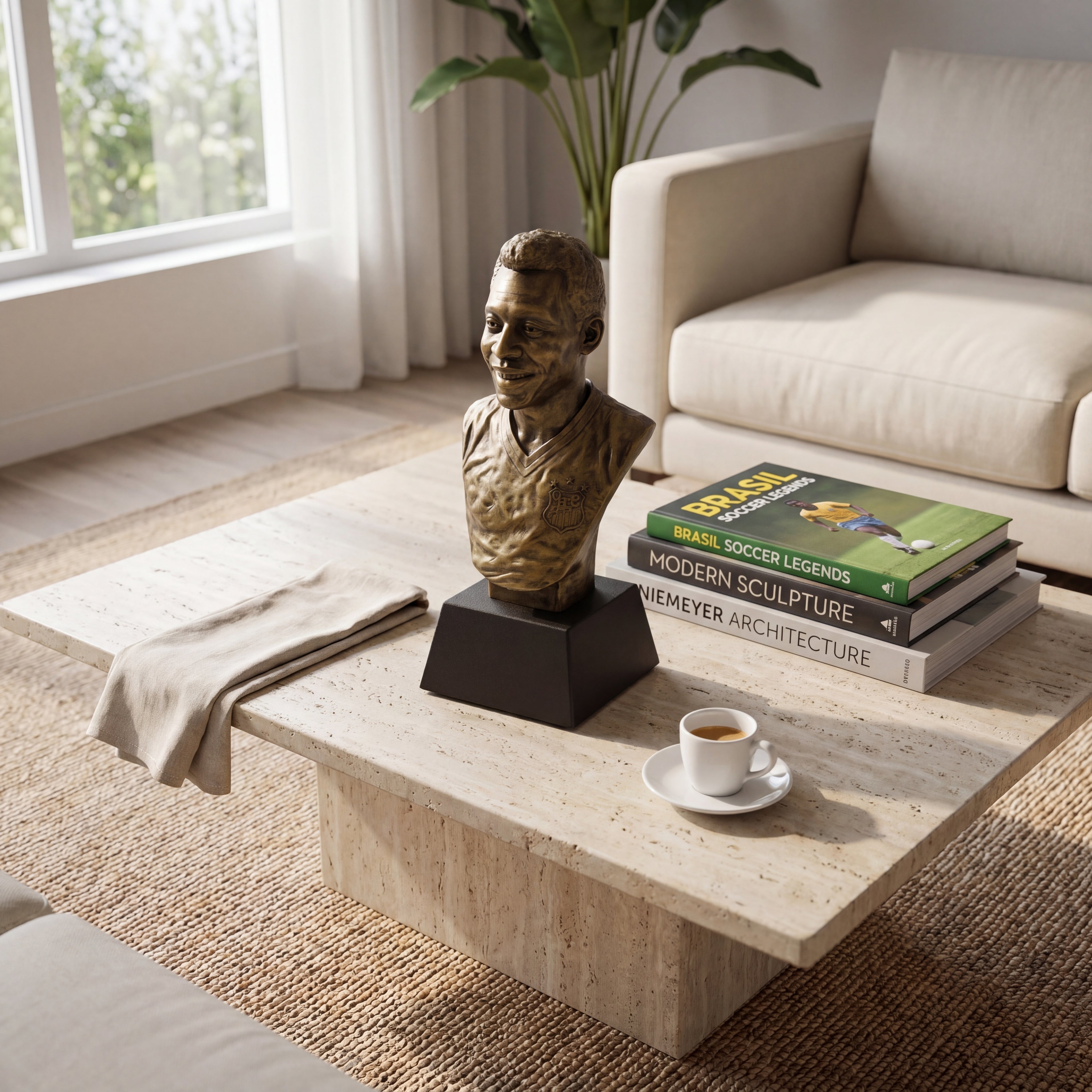 Pelé Bust