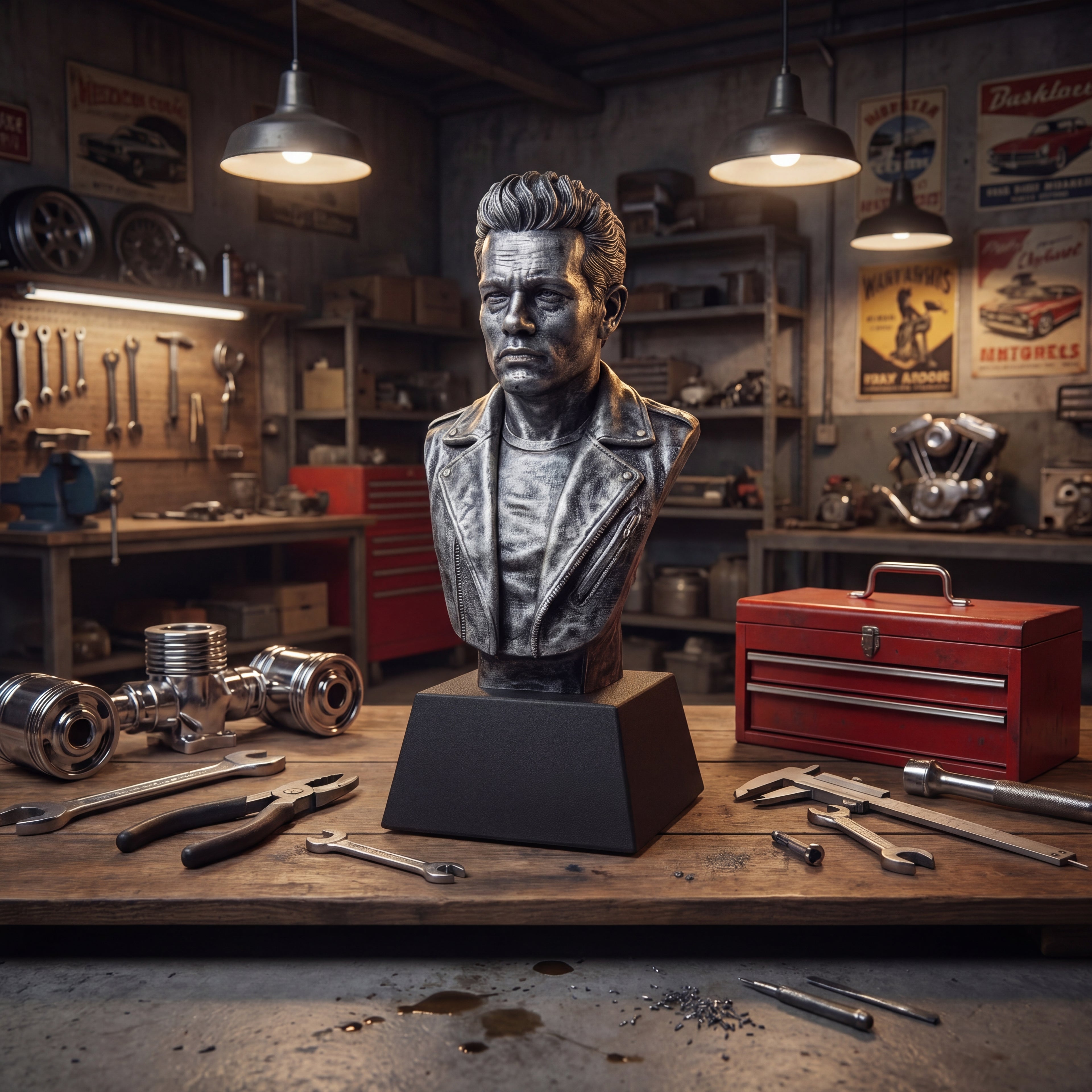 James Dean Bust