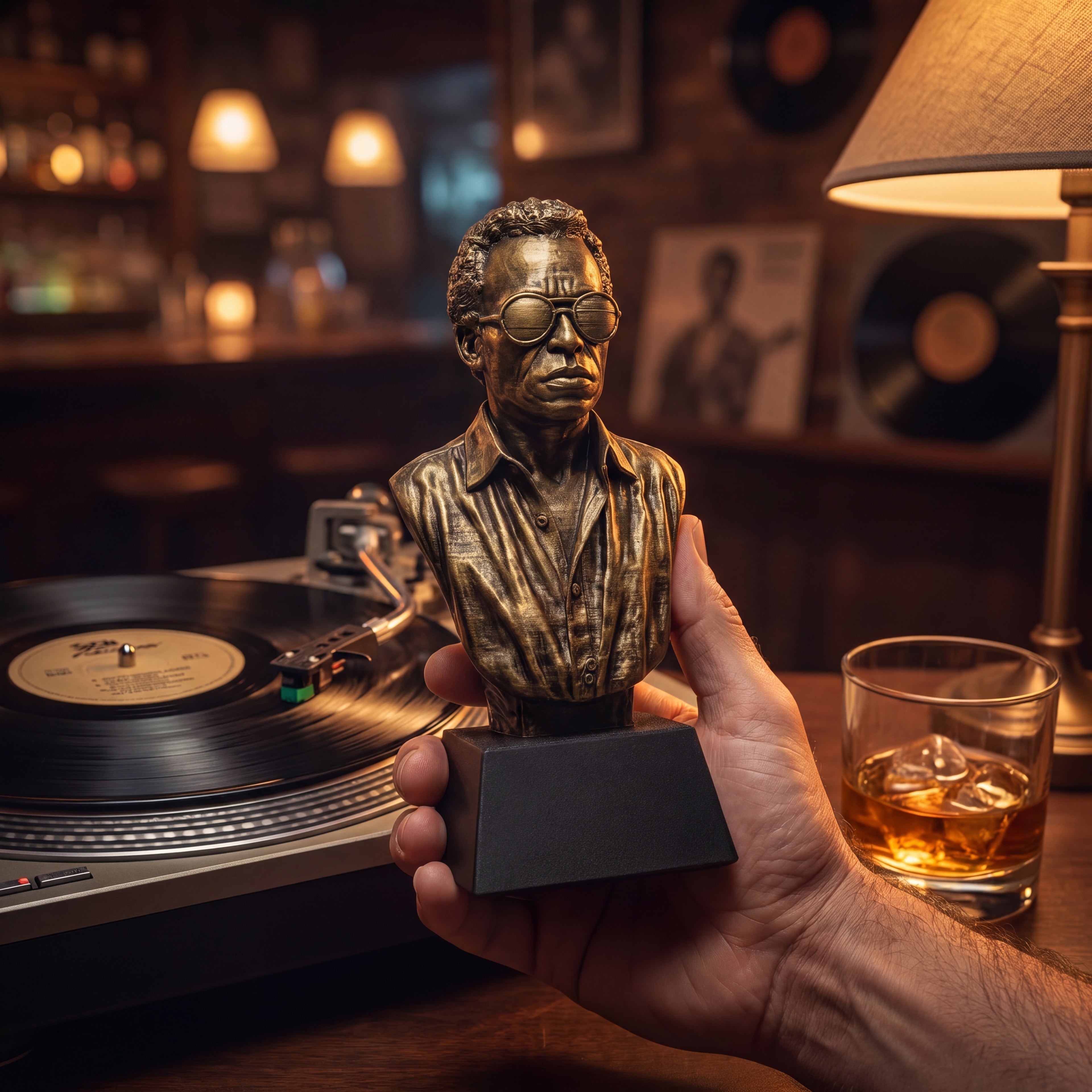 Miles Davis Bust