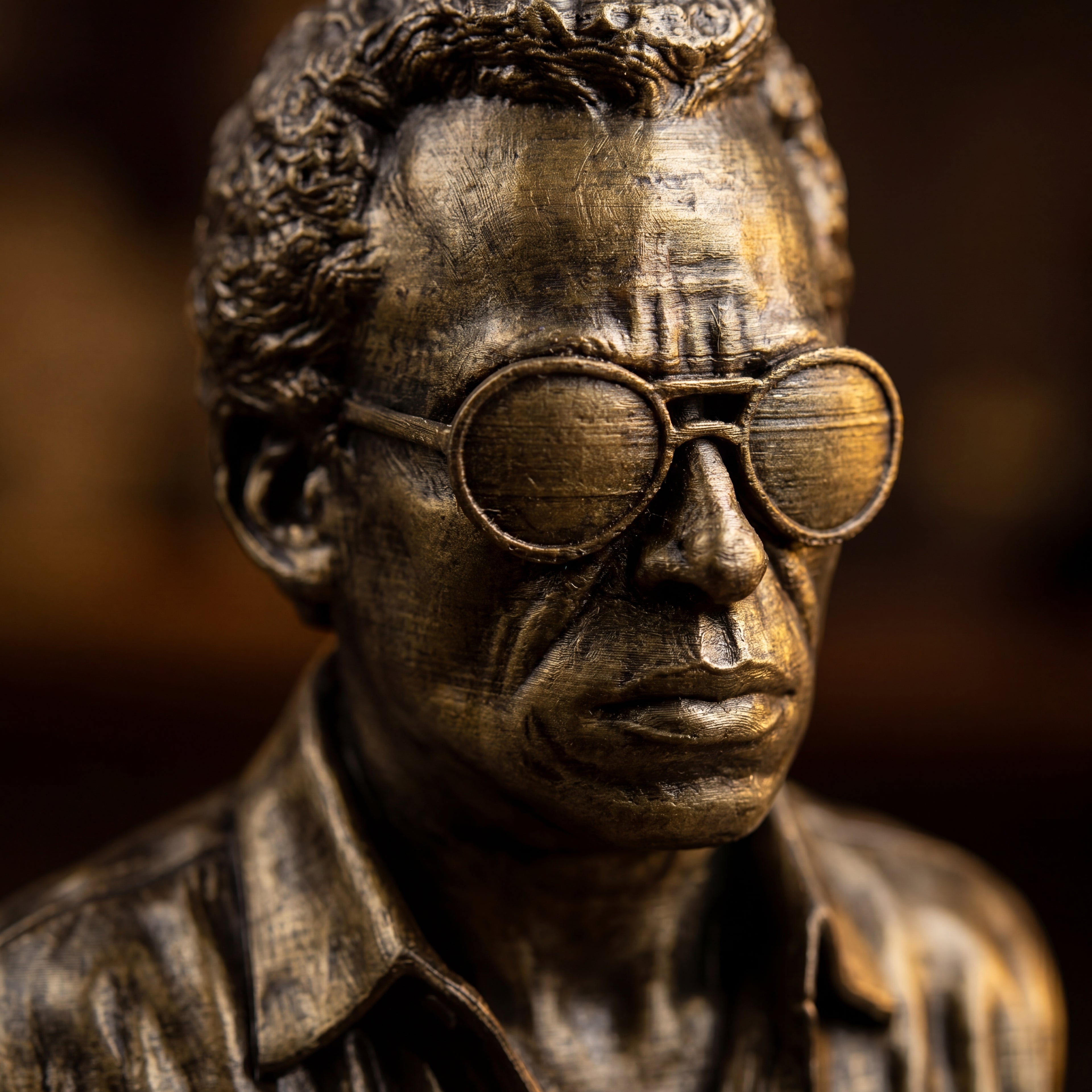 Miles Davis Bust