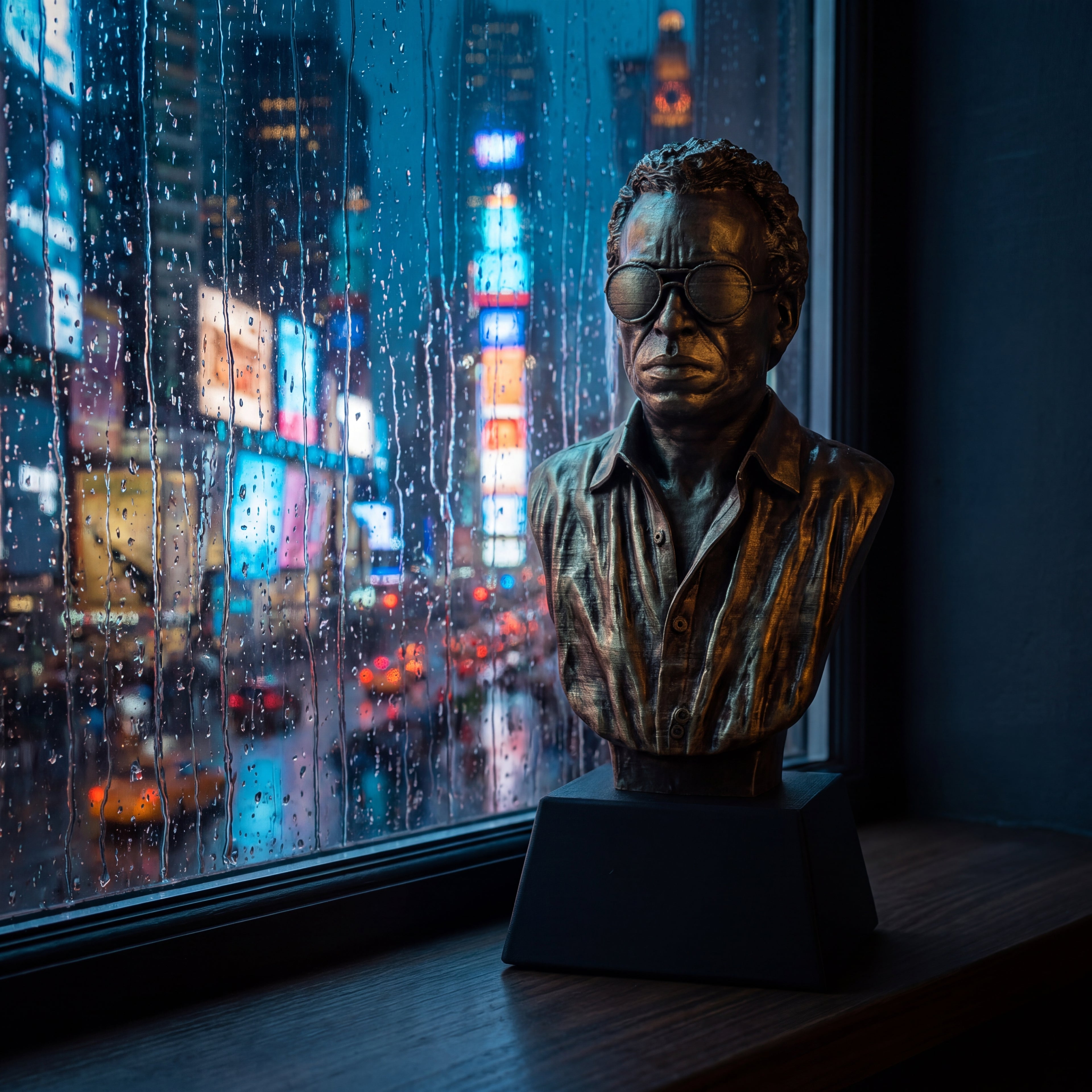 Miles Davis Bust