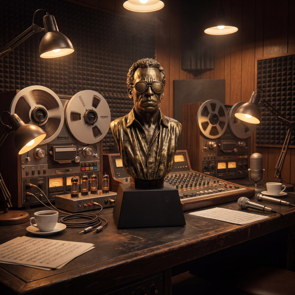 Miles Davis Bust