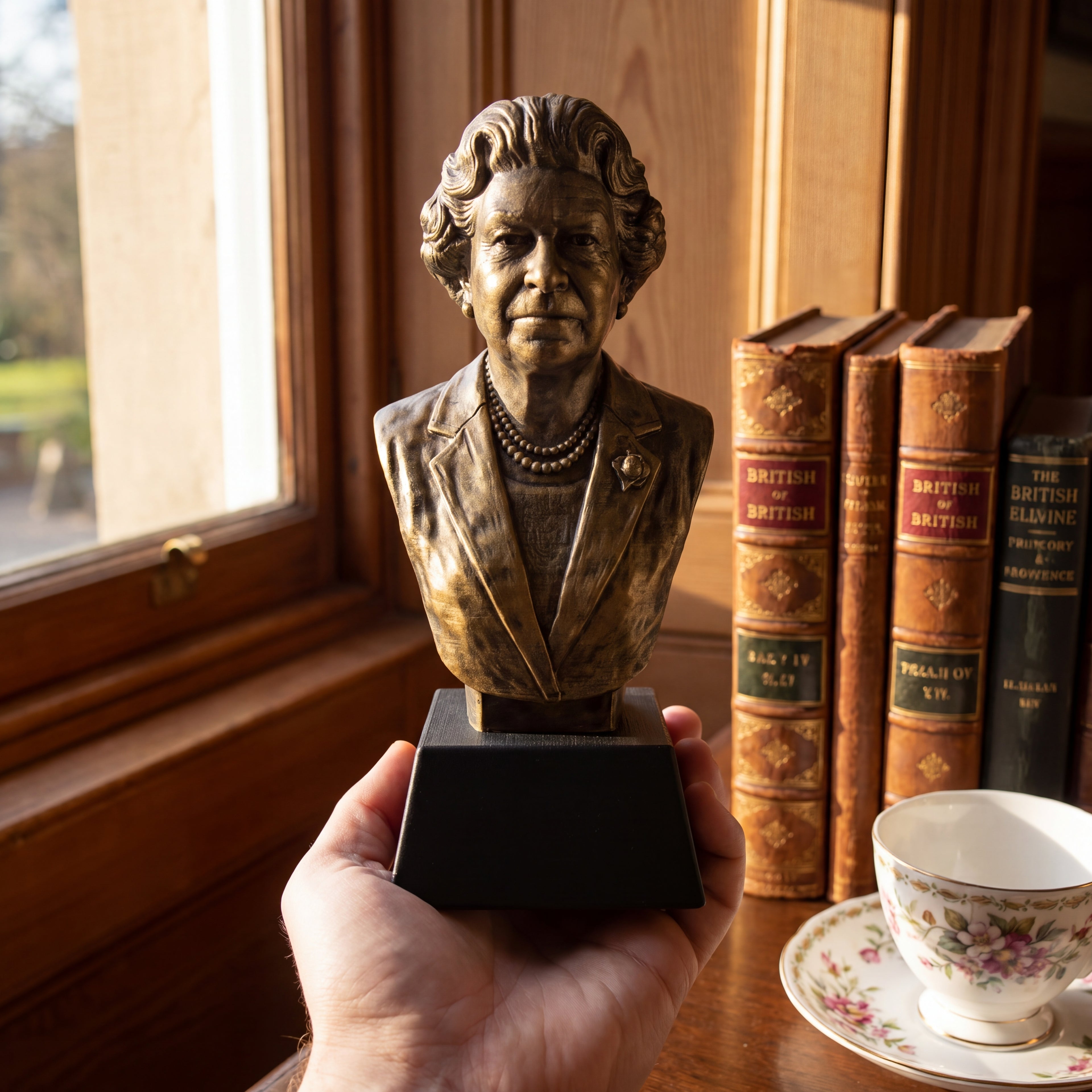 Queen Elizabeth II Bust