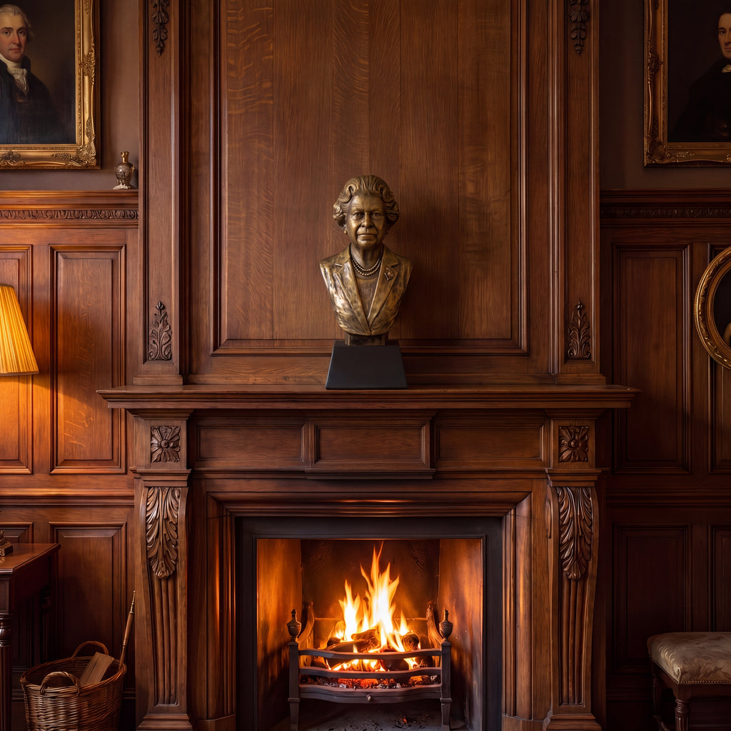 Queen Elizabeth II Bust