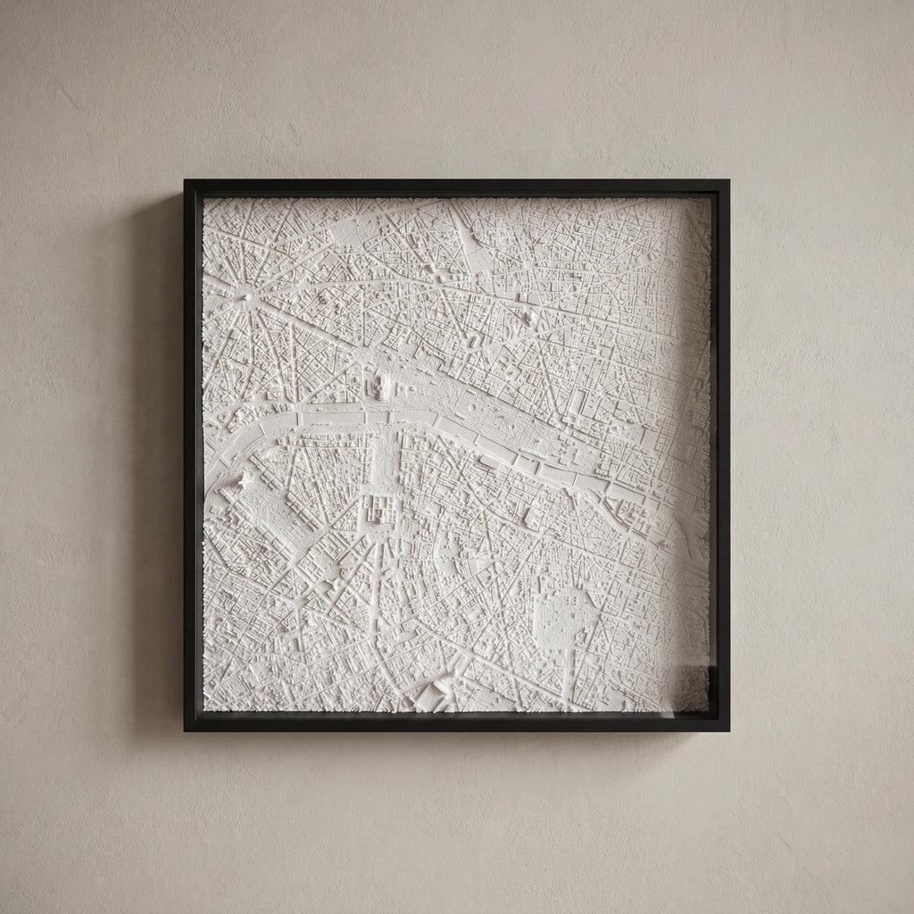 Paris City Relief (1:20,000)